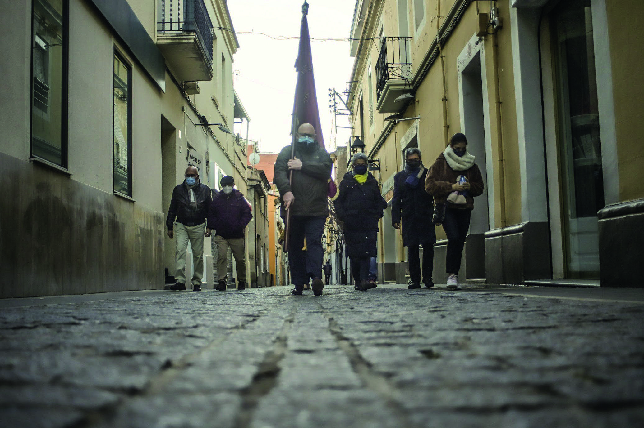 Enguany no hi va haver cavalcada de Sant Antoni