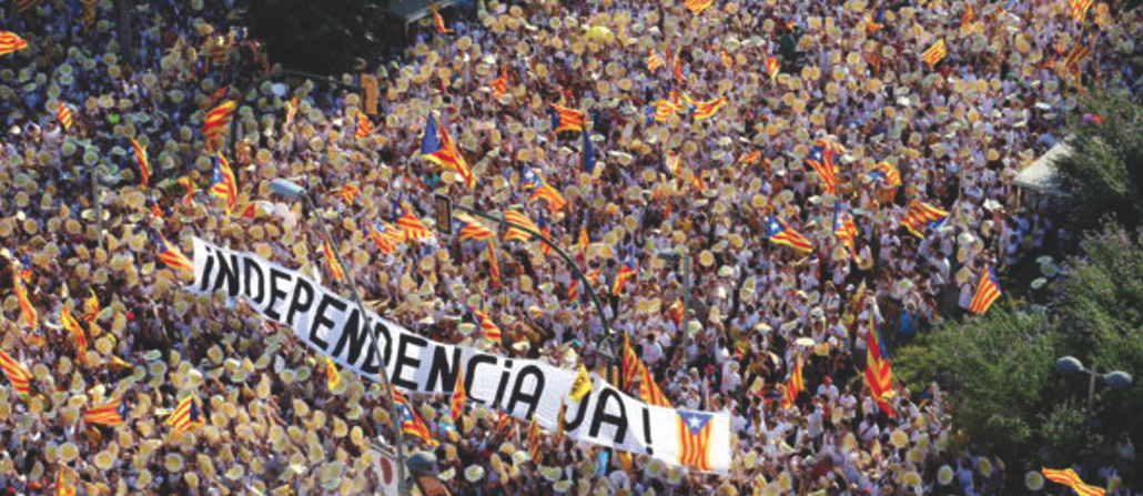Manifestació per la independència de Catalunya. FOTO: ANC