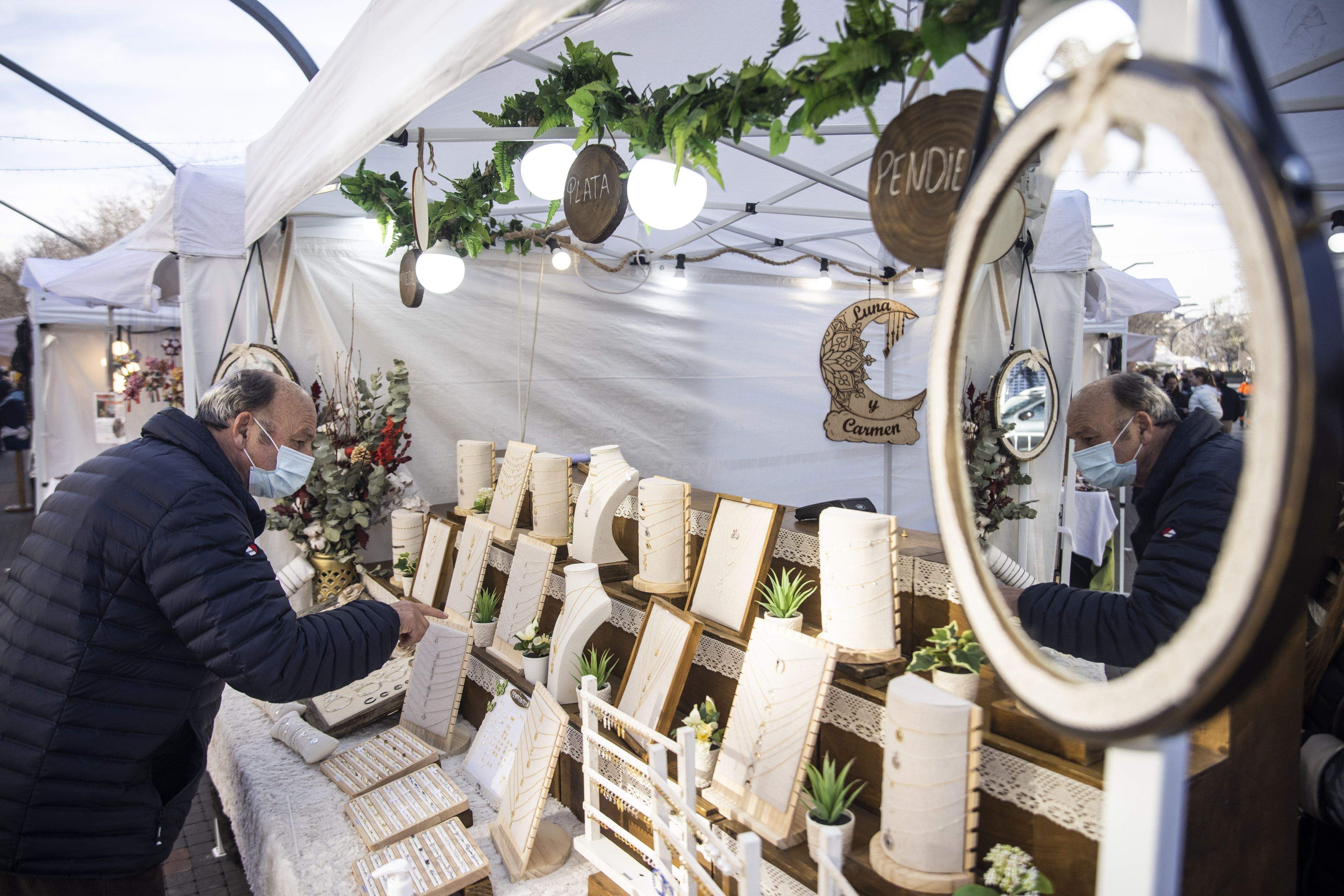 Fira a rambla del Celler. FOTO: Lali Puig