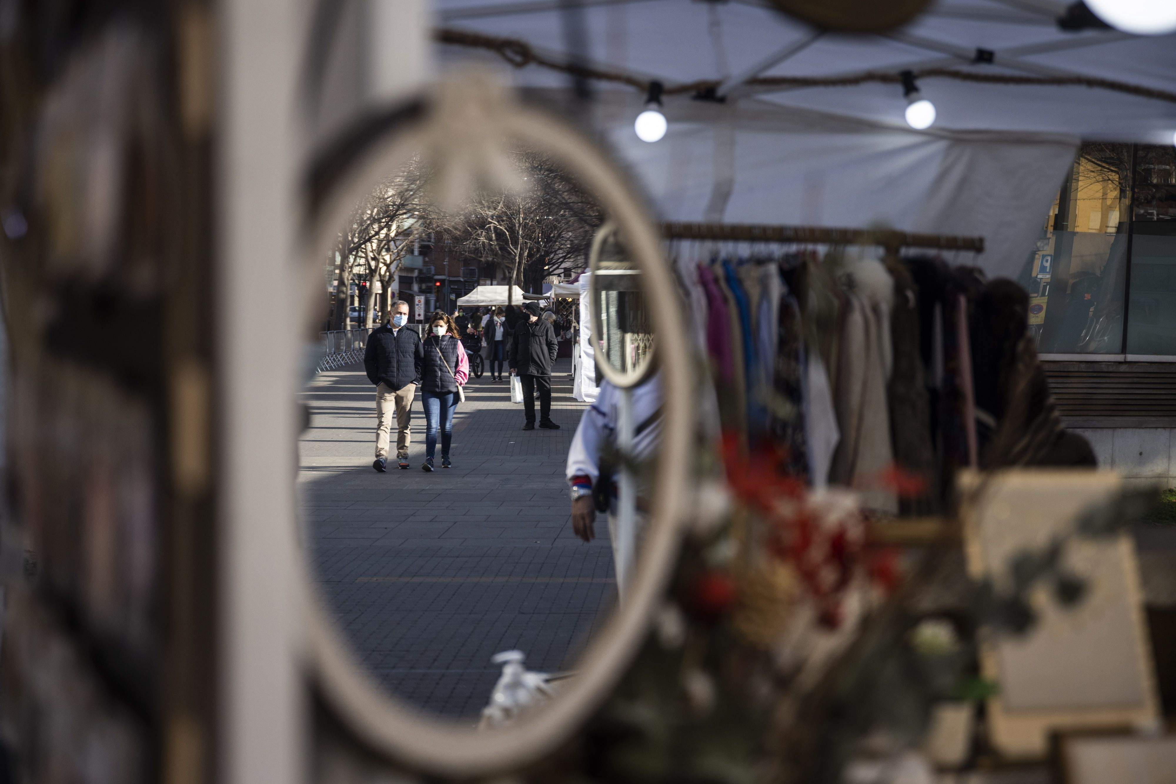 Fira de Reis a rambla del Celler. FOTO: Lali Puig