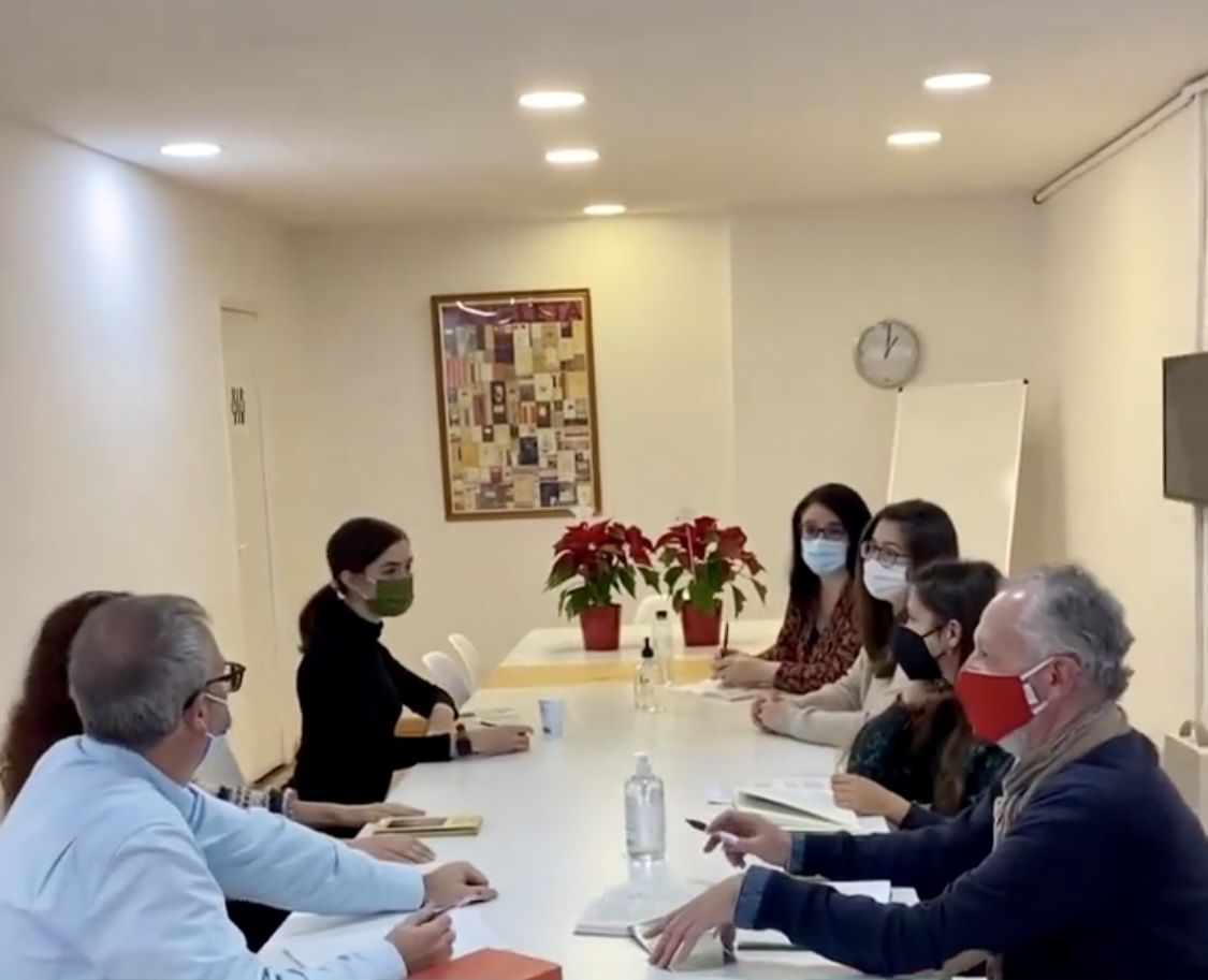 Part del professorat de La Forja de Historias FOTO: Cedida