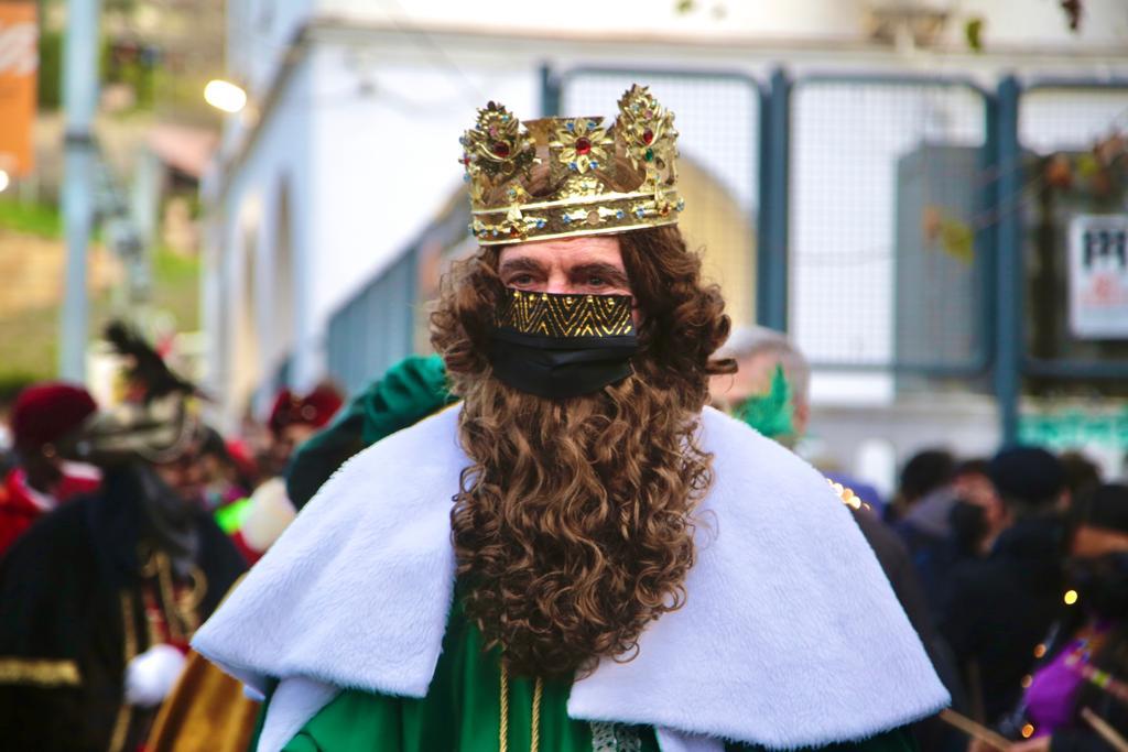Rei Gaspar a la Cavalcada de Reis de La Floresta. FOTO: Ajuntament
