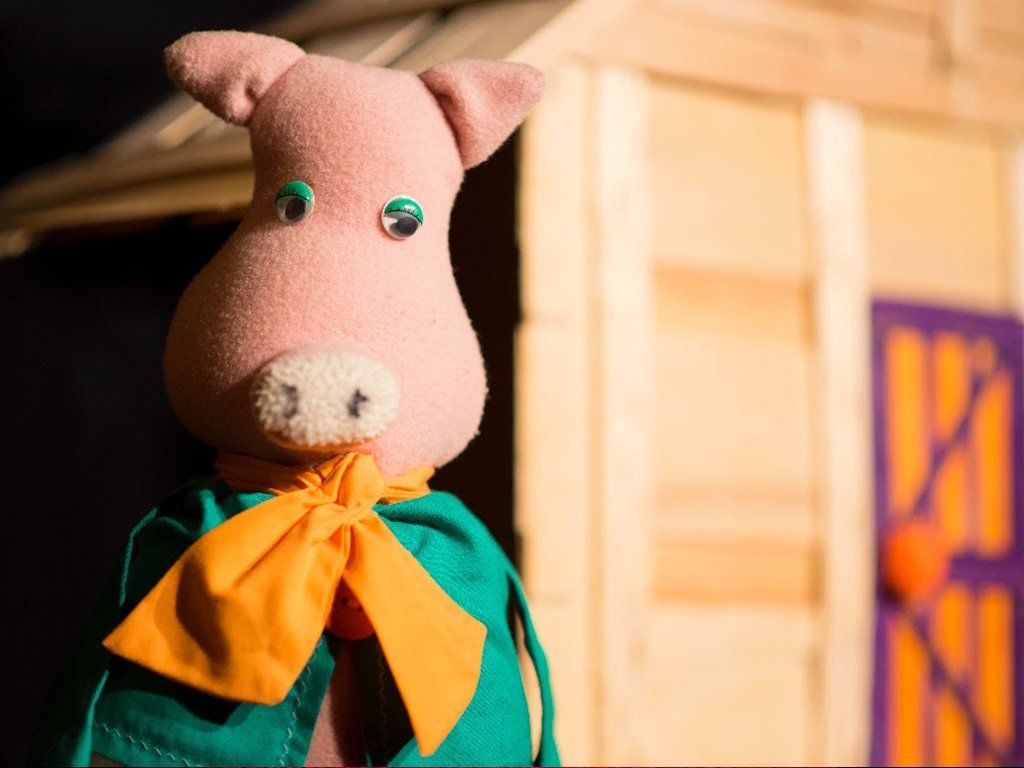 Els tres porquets. FOTO: Cedida.