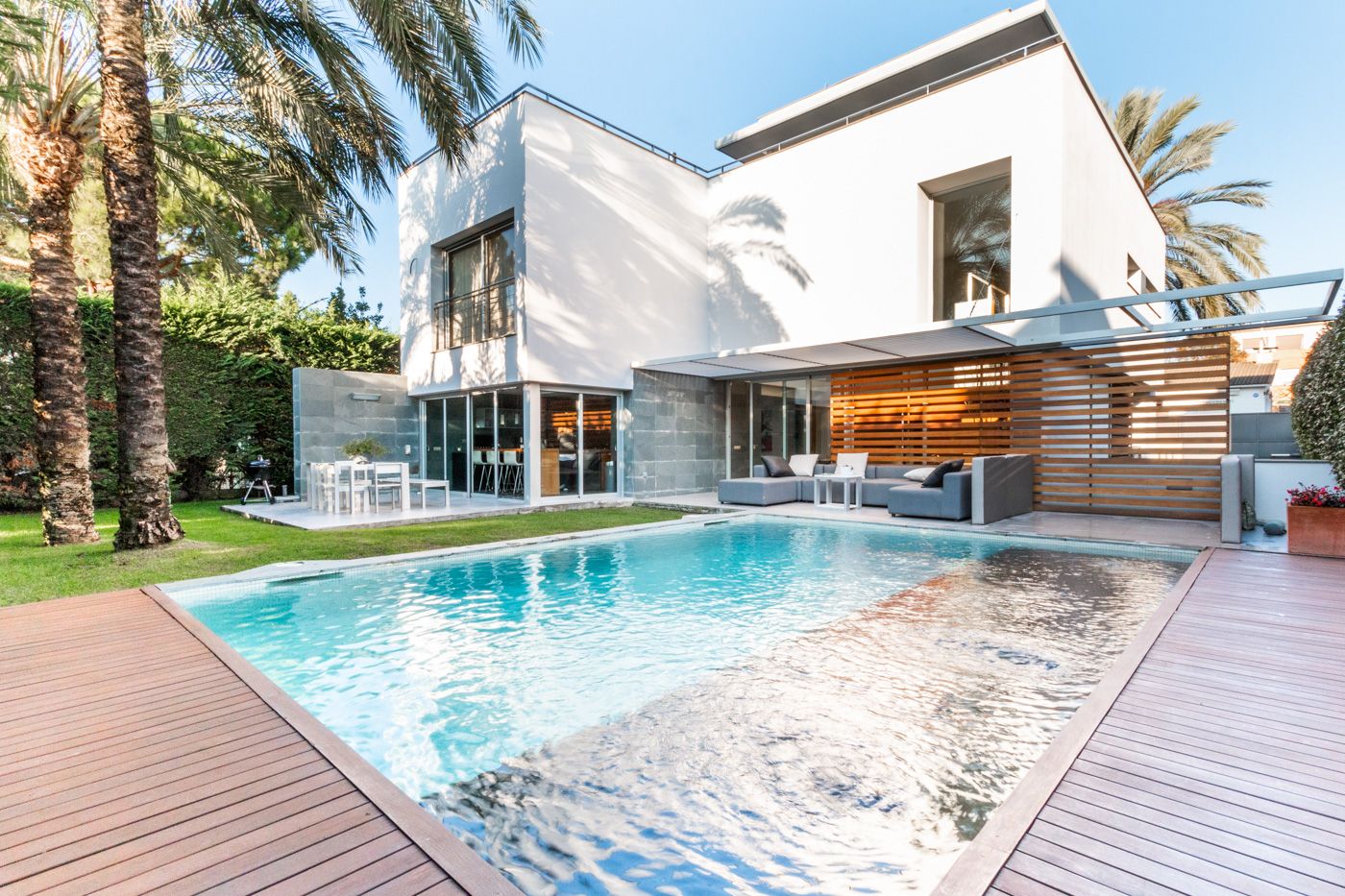 La casa està construïda sobre una parcel·la de 600 m² i disposa de 510 m² útils FOTO: Cedida