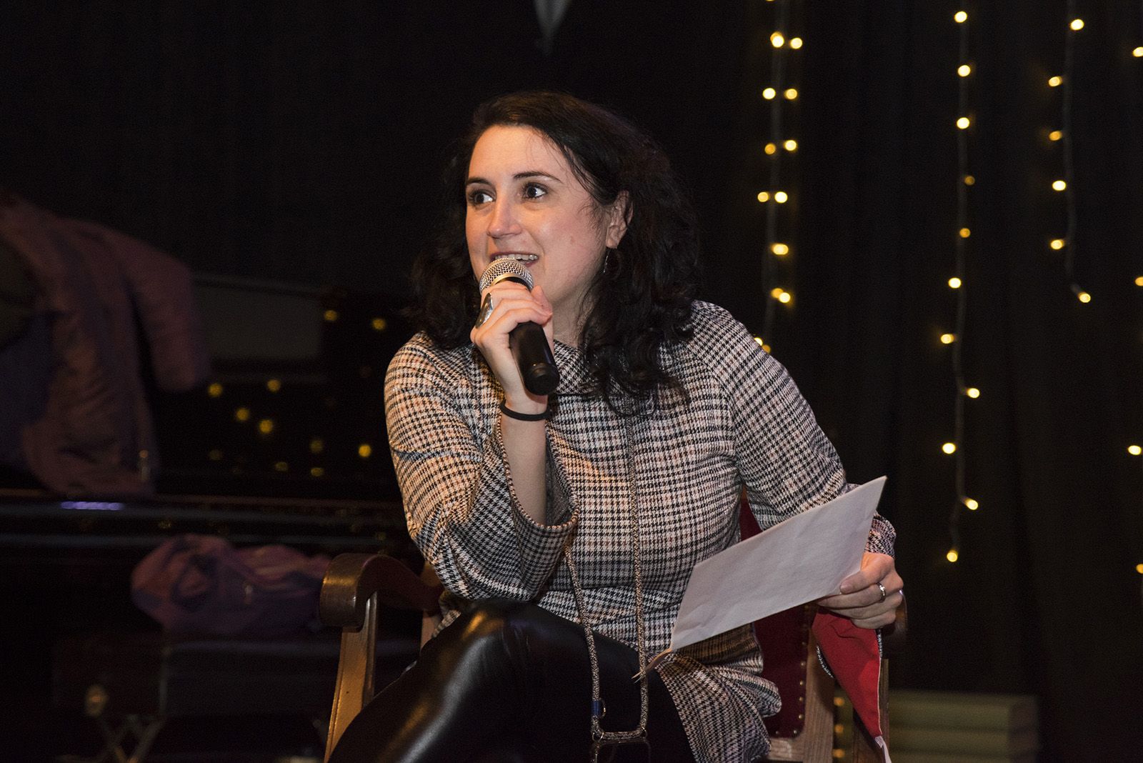 Presentació del llibre "El pantà maleït" i "Orillas del pantano" de Tura Soler. Foto: Bernat Millet.