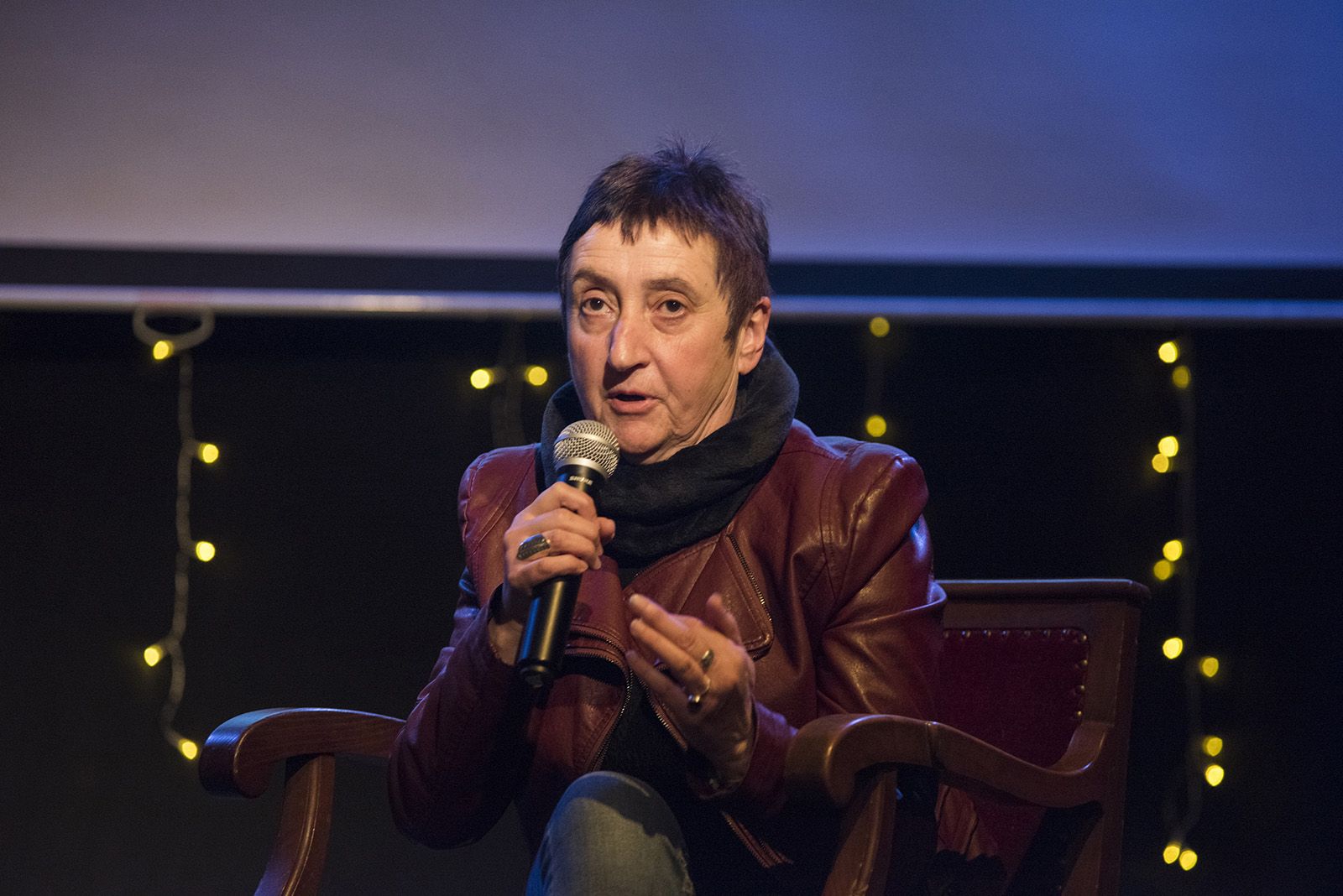 Presentació del llibre "El pantà maleït" i "Orillas del pantano" de Tura Soler. Foto: Bernat Millet.