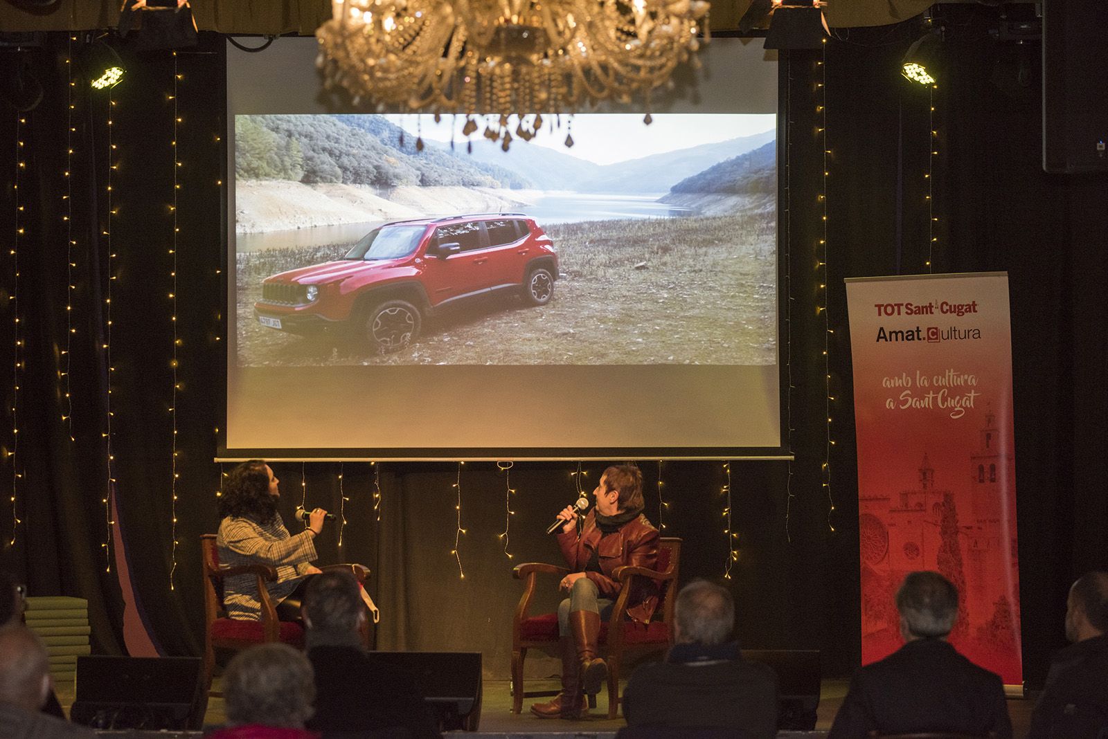 Presentació del llibre "El pantà maleït" i "Orillas del pantano" de Tura Soler. Foto: Bernat Millet.