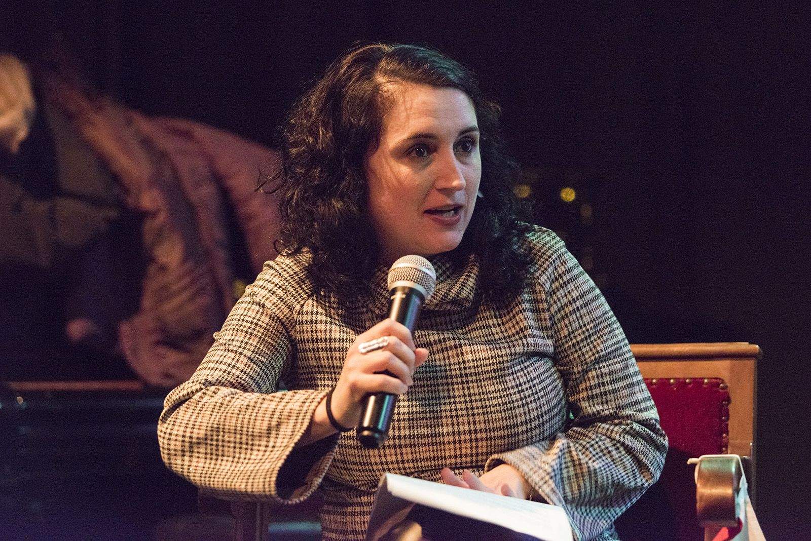 Presentació del llibre "El pantà maleït" i "Orillas del pantano" de Tura Soler. Foto: Bernat Millet.