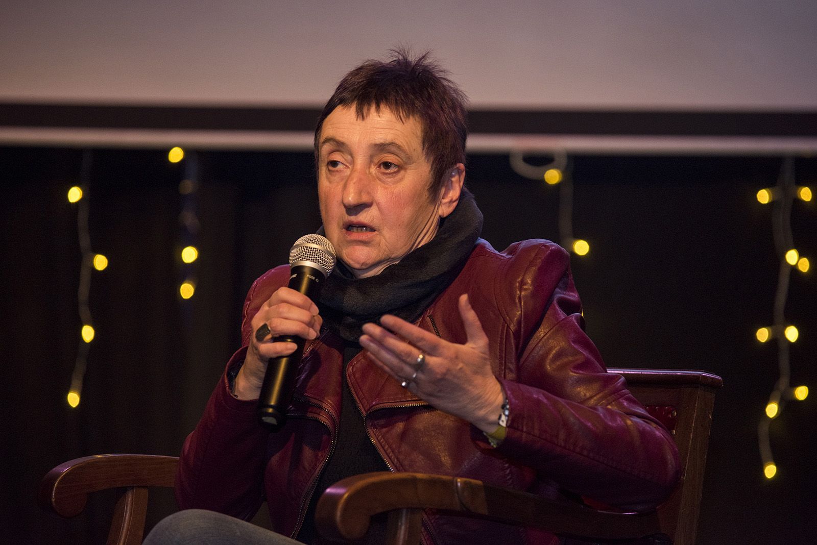 Presentació del llibre "El pantà maleït" i "Orillas del pantano" de Tura Soler. Foto: Bernat Millet.