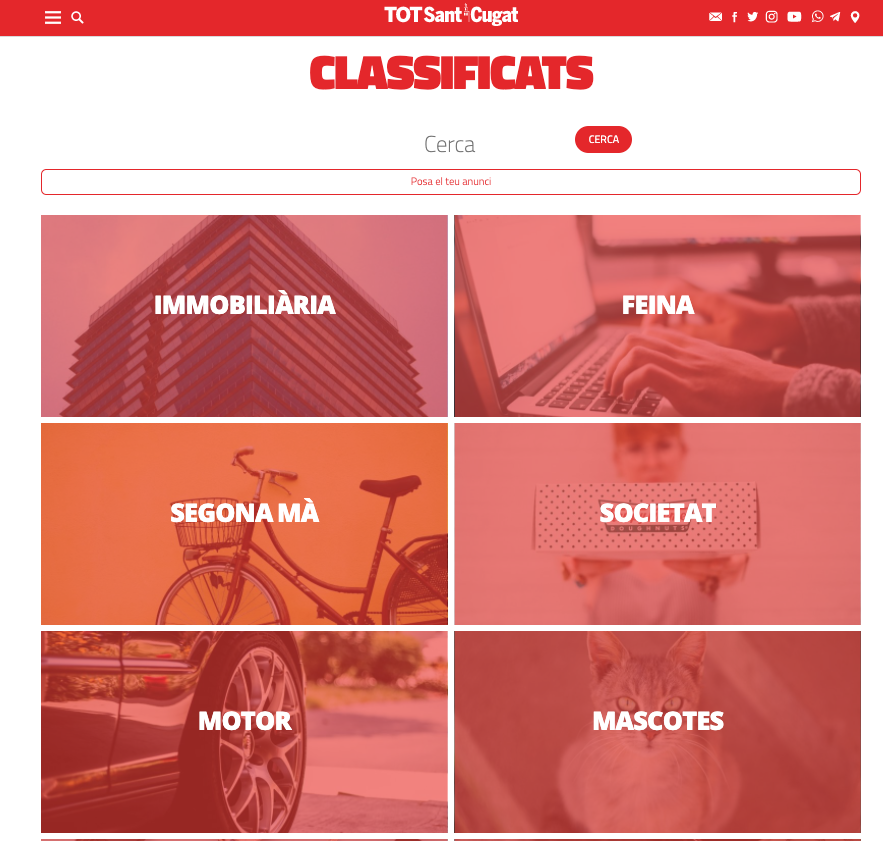 Imatge dels classificats del TOT FOTO: Cedida