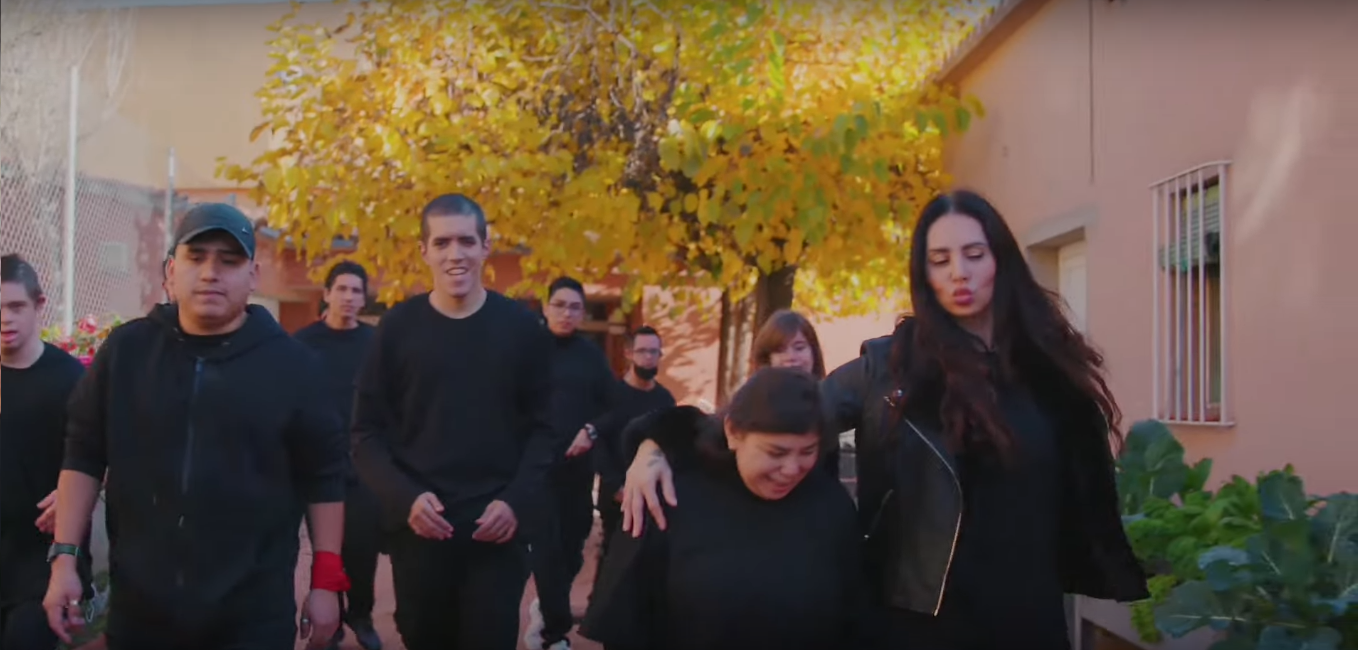 Captura del videoclip