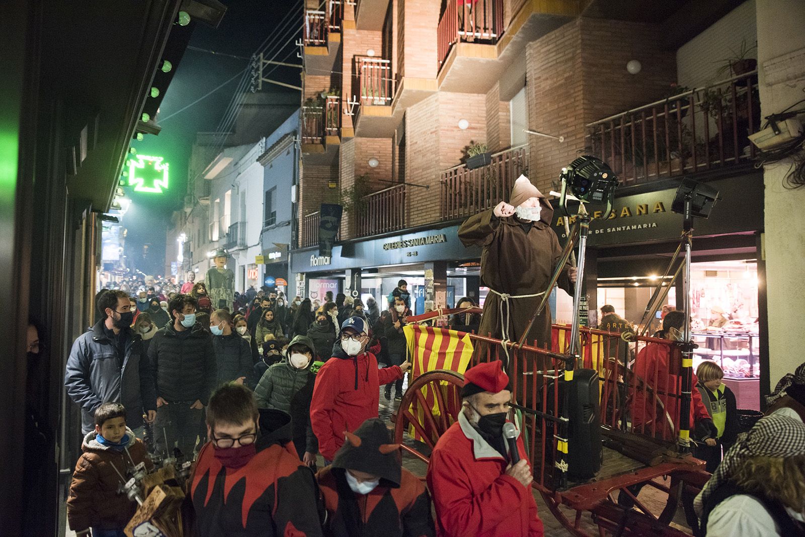 Cercavila de Sant Antoni. Foto: Bernat Millet.