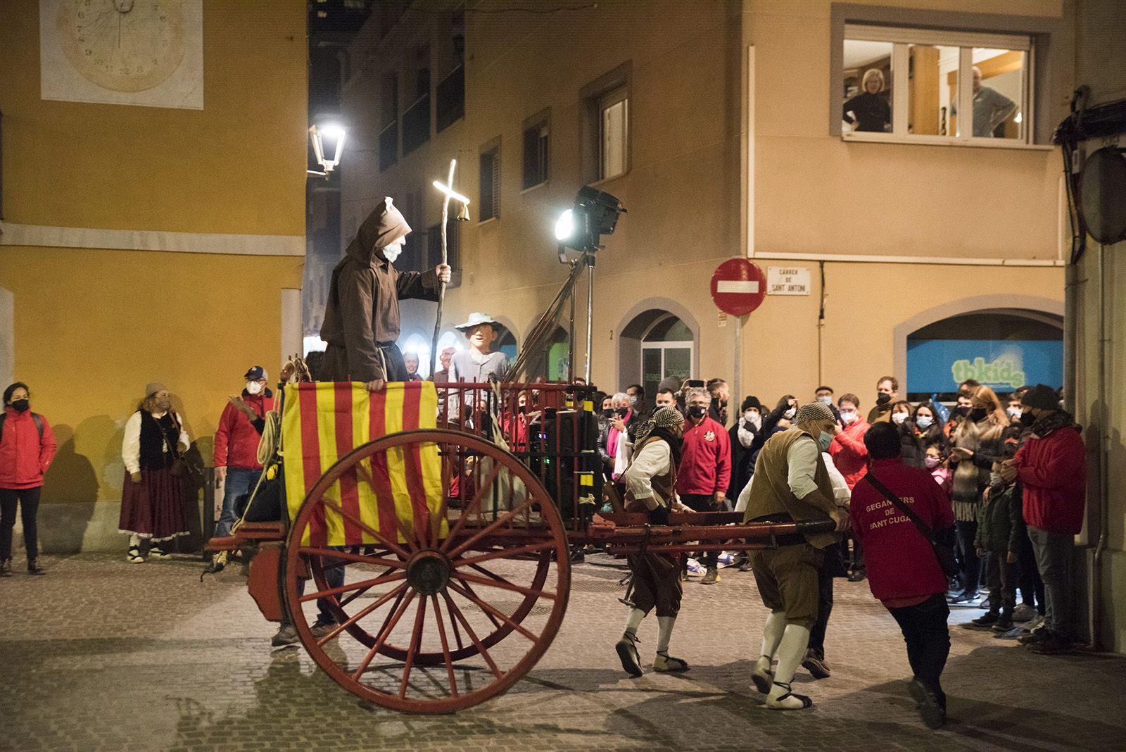 Cercavila de Sant Antoni. Foto: Bernat Millet.