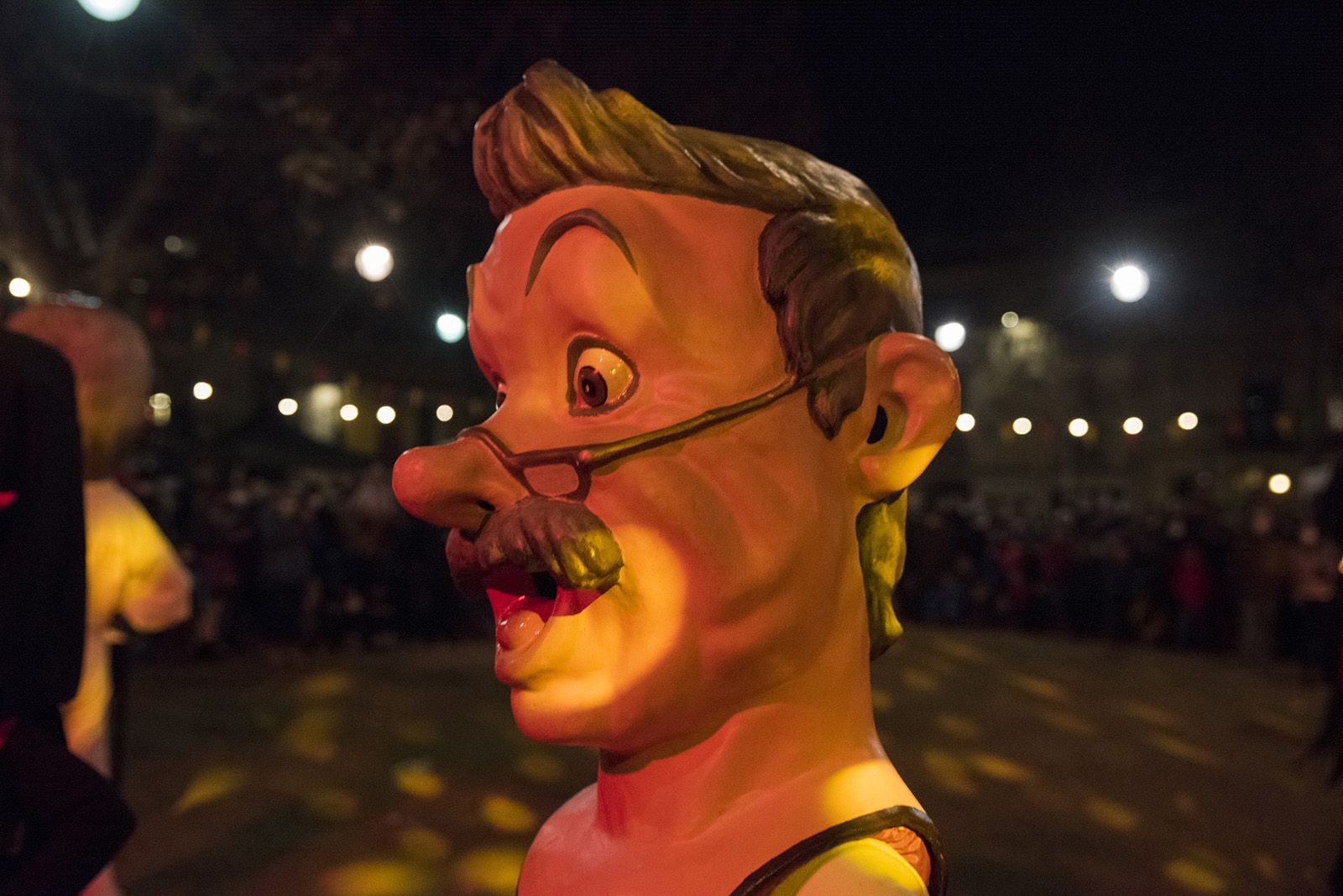 Actuació de les entitats de cultura popular i tradicional. Foto: Bernat Millet.