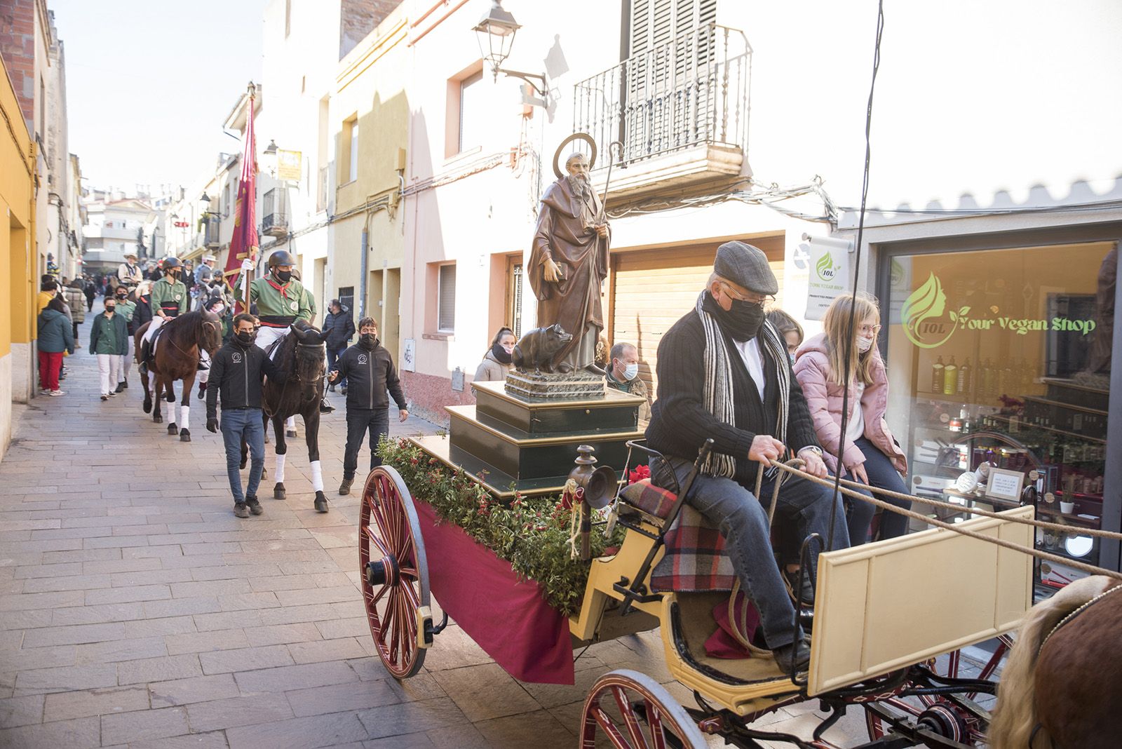 Rua dels Tres Tombs. Foto: Bernat Millet.