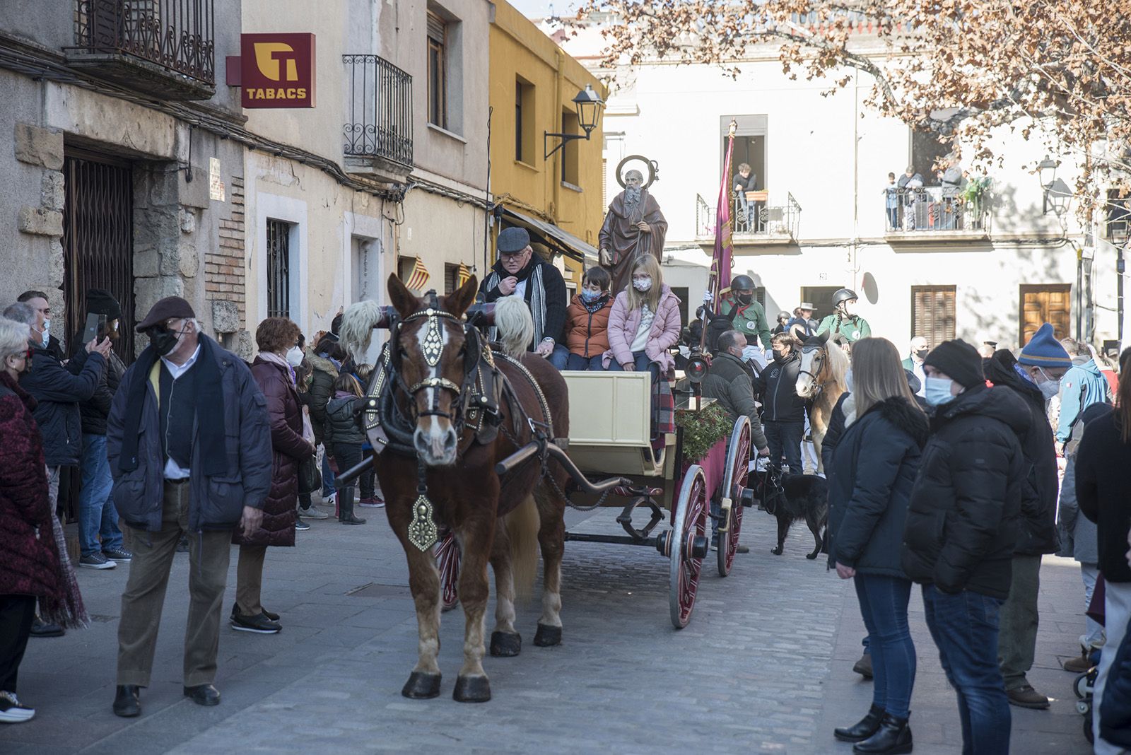 Rua dels Tres Tombs. Foto: Bernat Millet.