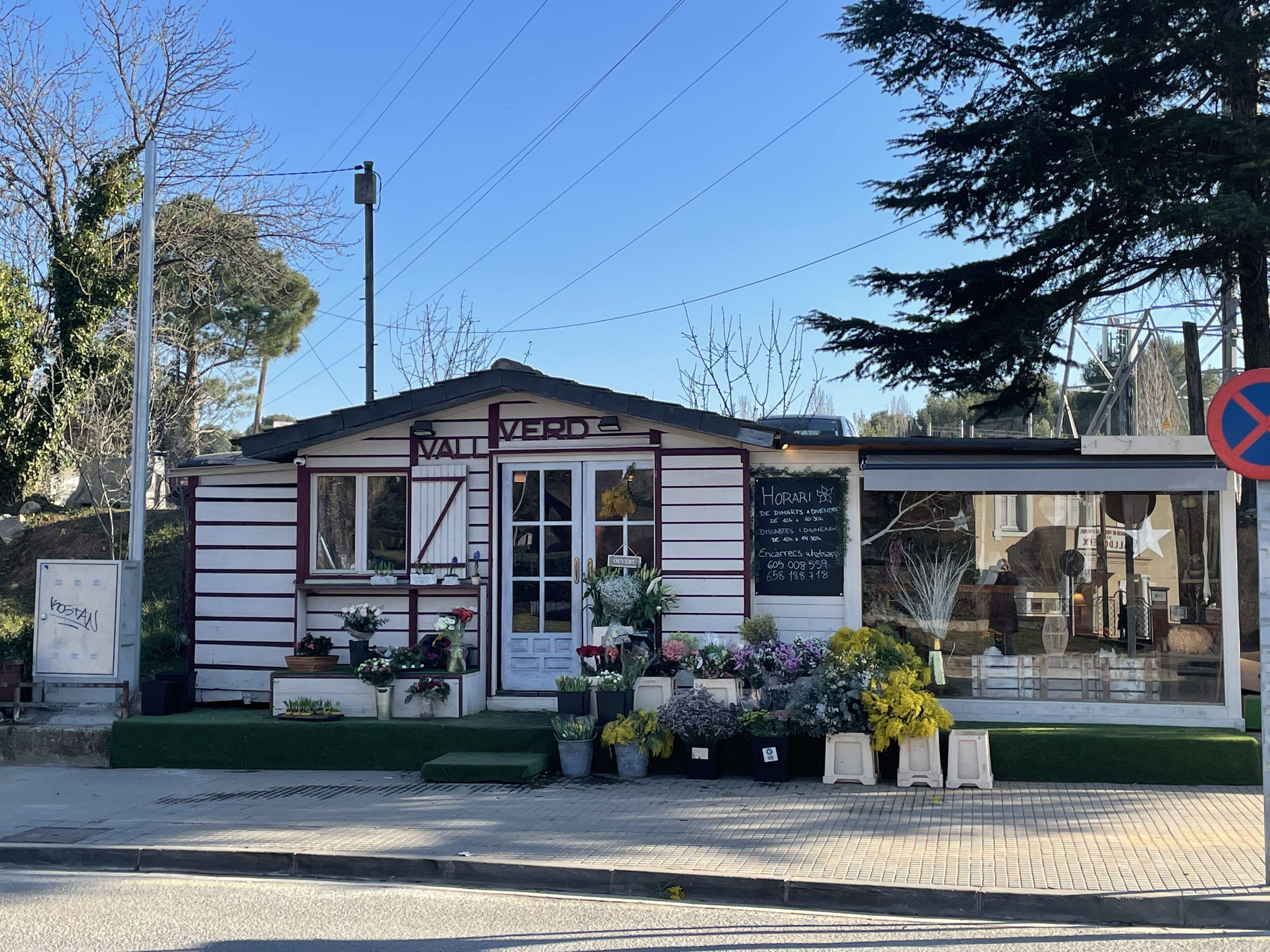 Quiosc de la Floristeria Vallverd. FOTO: Cedida