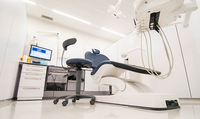 Un dels espais de la Clínica Universitària d’Odontologia de la UIC a Sant Cugat FOTO: UIC