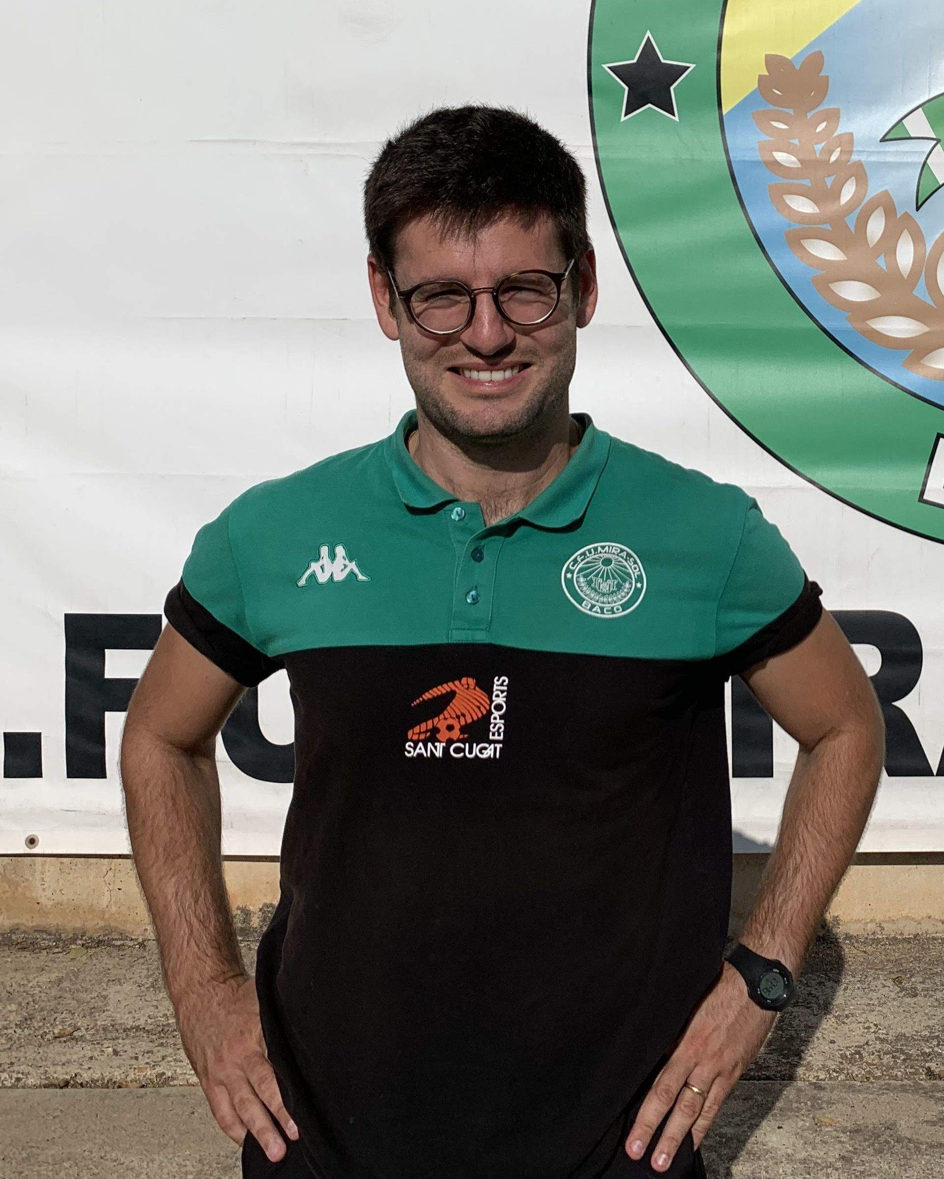 Quim Ruiz, fins ara coordinador de futbol 7 del CFU Mira-sol Baco. FOTO: Cedida