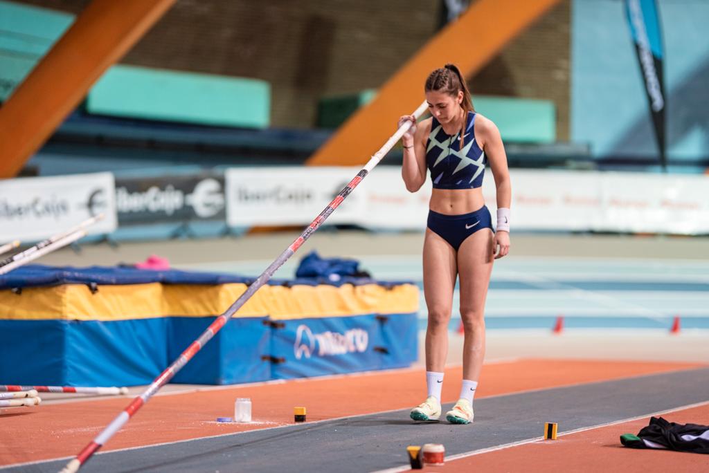 Clara Fernández va pujar en el podi del Campionat d'Espanya sub-23. FOTO: Sportsmedia