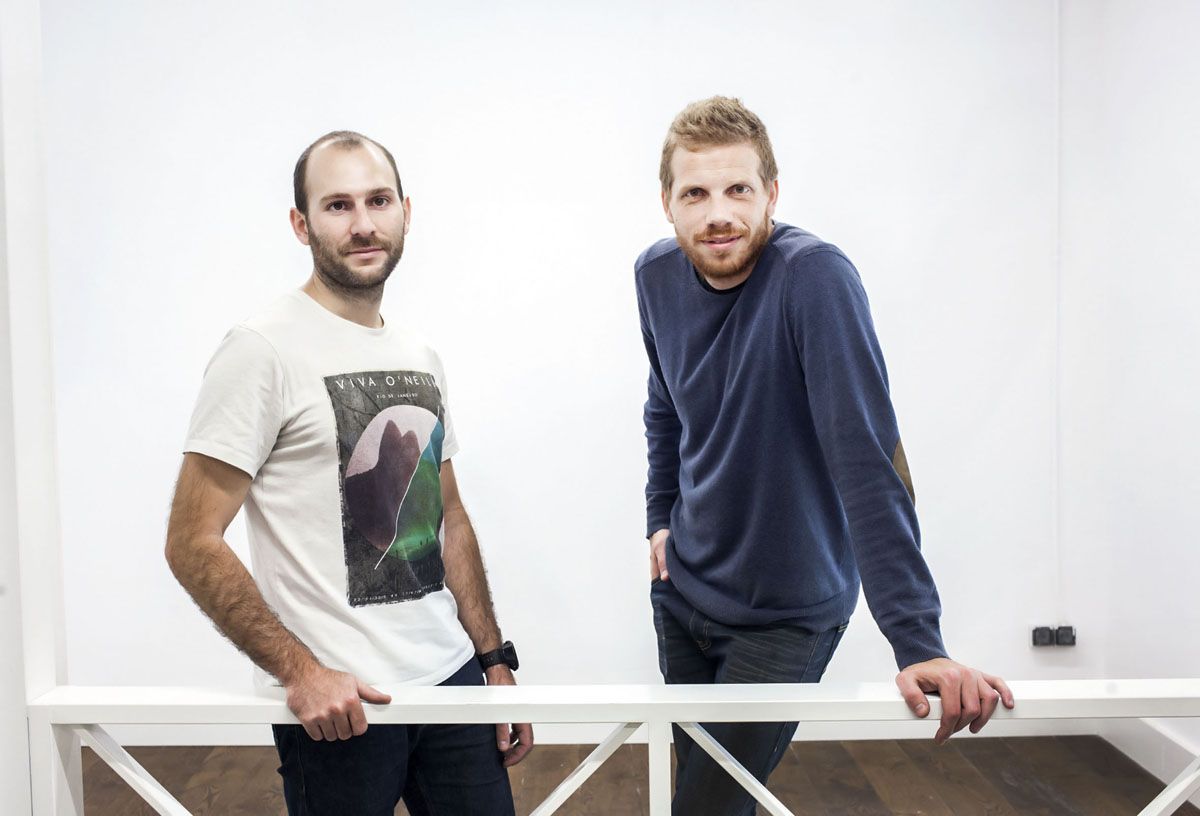 Sergi Figueres i Aureli Bou, cofundadors de Worldcoo. FOTO: worldcoo.com