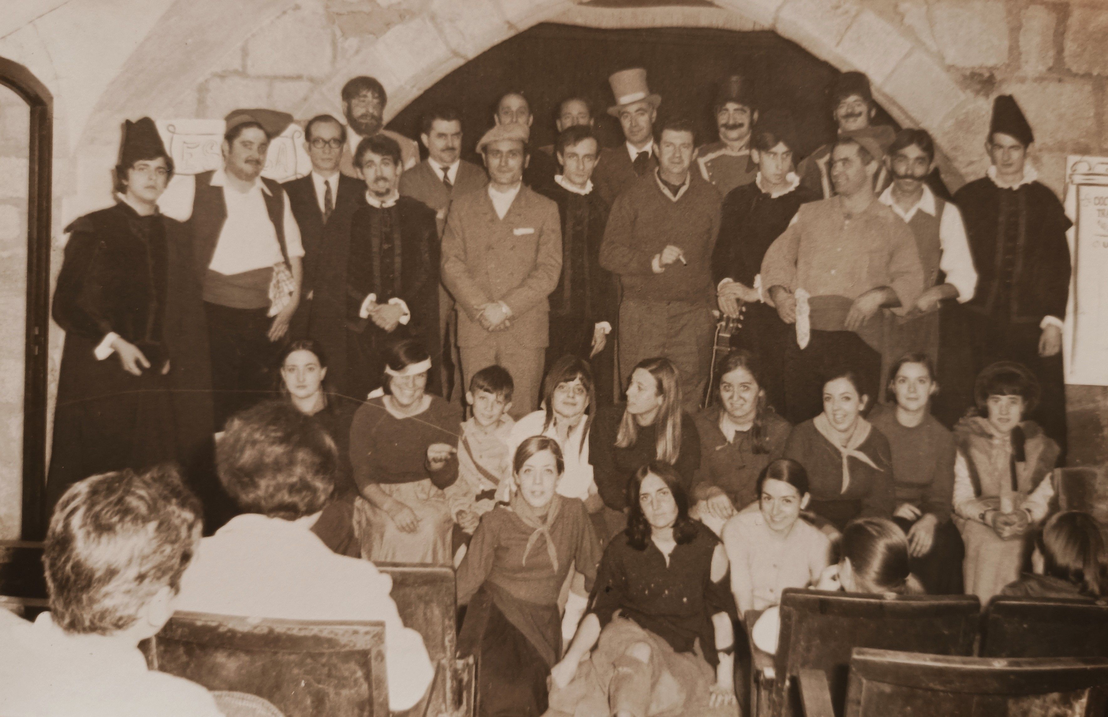 Actors del Teatre Maragall. FOTO: Arxiu Canals