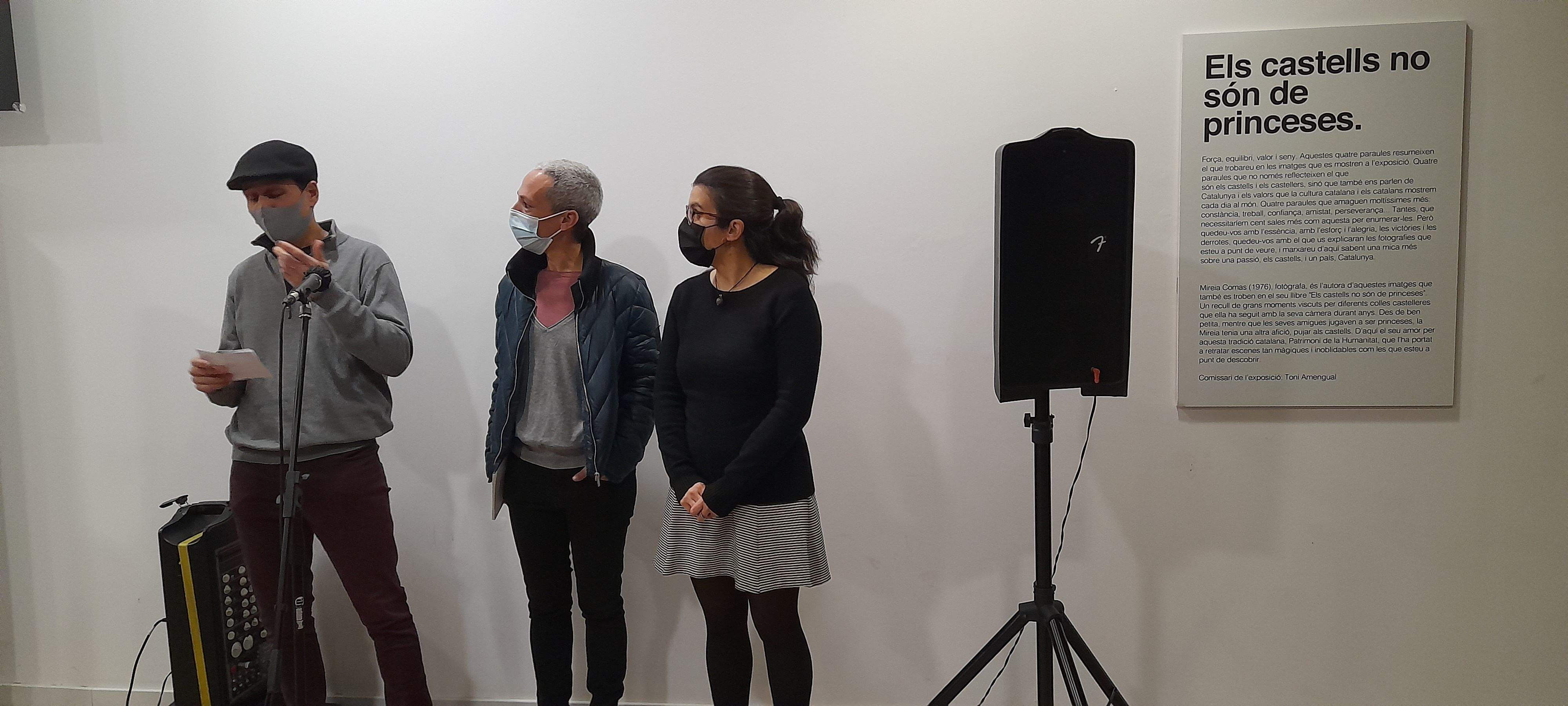 Marcel Serra ha agraït l'Ajuntament i Mireia Comas. FOTO: Cristina Cabasés