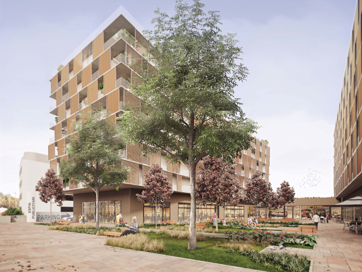 Imatge virtual de com serà Ragull Centre FOTO: Ajuntament