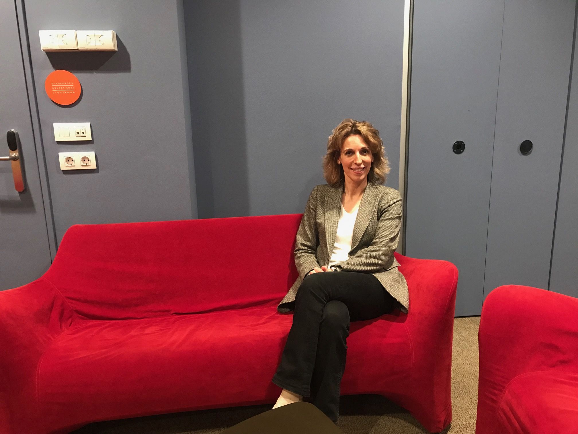 Àngels Chacón ha presentat a Sant Cugat Centrem, un nou partit polític de Catalunya. FOTO: Nielo Ballart