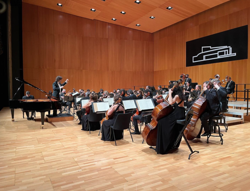 Concert de Franz Schubert Filharmonia en el Tetre Auditori. FOTO: Cedida