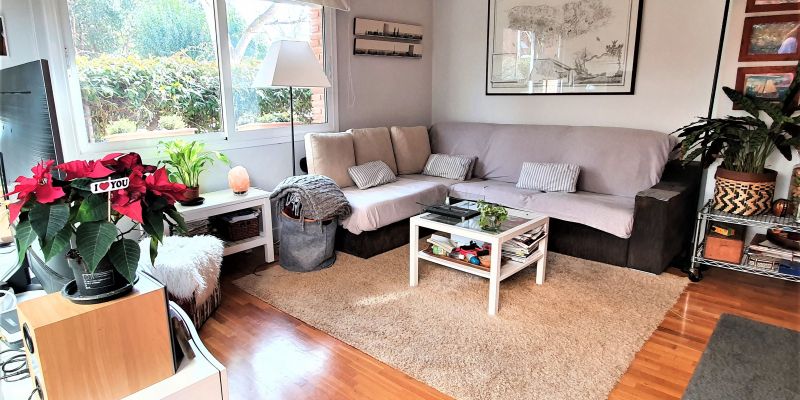 Saló-menjador de la planta baixa de la zona Torreblanca de la immobiliària Vivendex. FOTO: Cedida