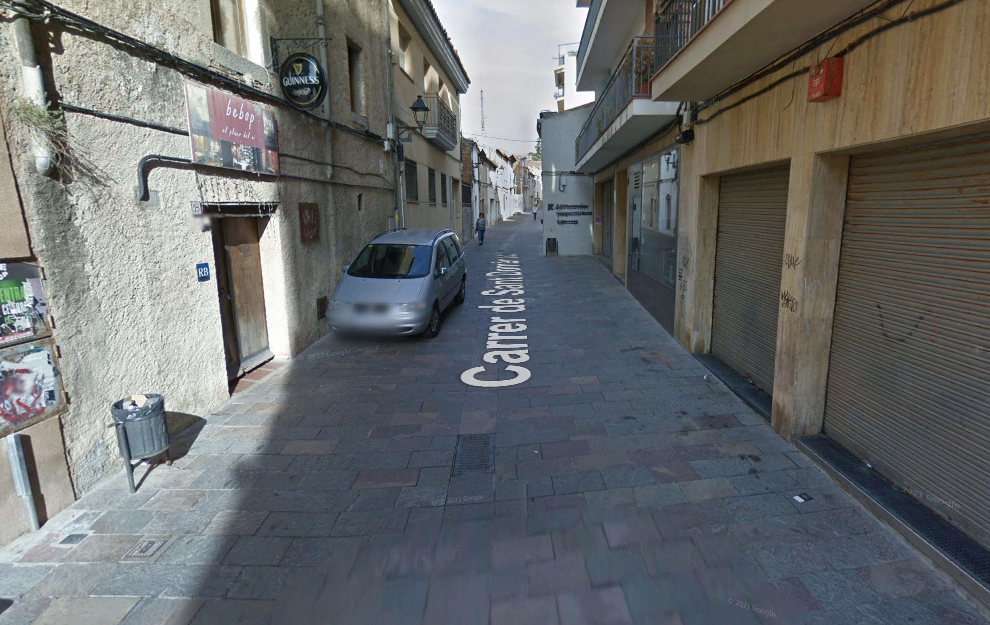 Carrer de Sant Domènec. FOTO: Google Maps