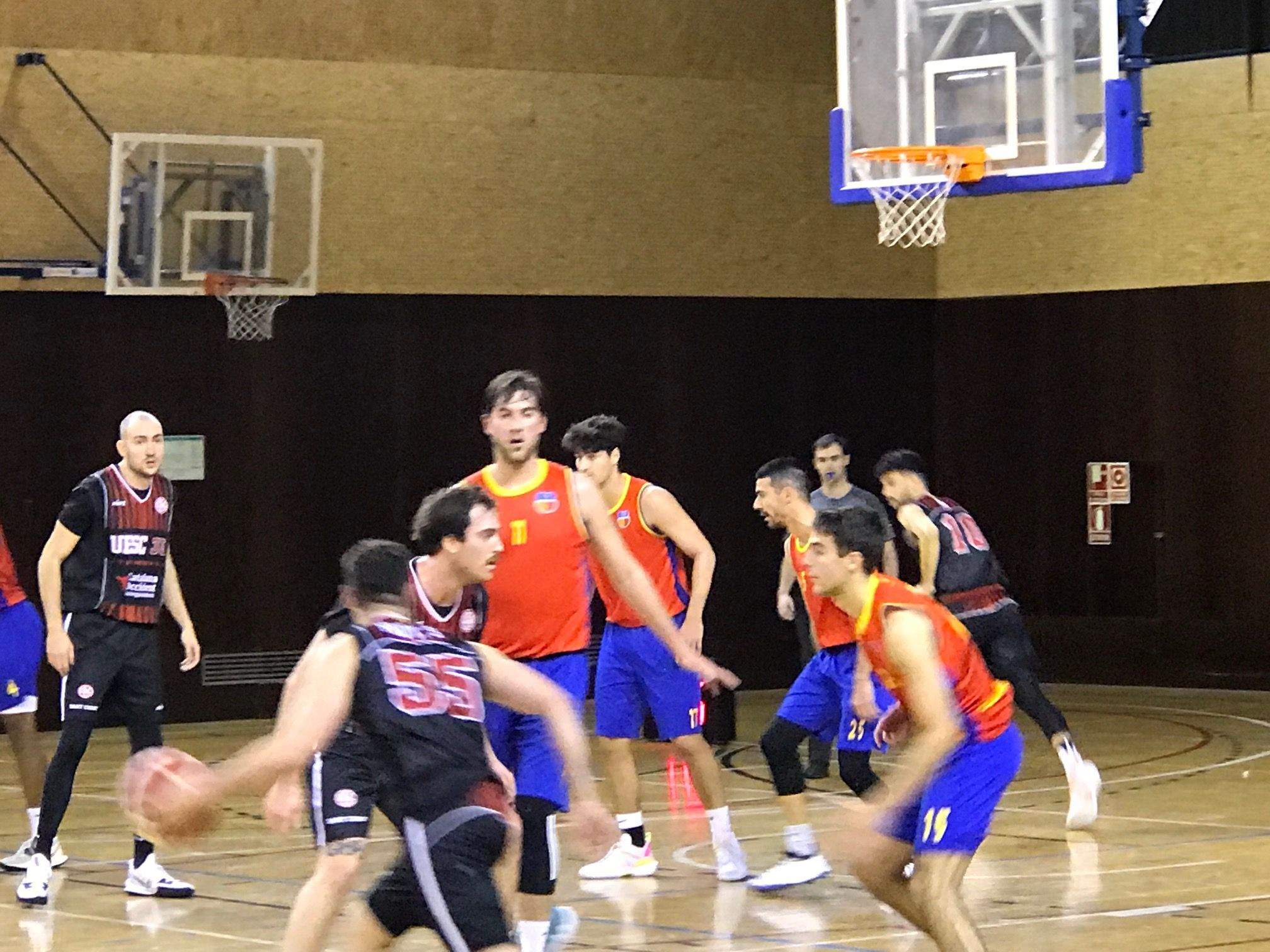 La UESC segueix invicte com a local a Copa Catalunya. FOTO: Nielo Ballart