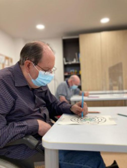 Suport a persones que han patit un Ictus. FOTO: Cedida/F.Avan