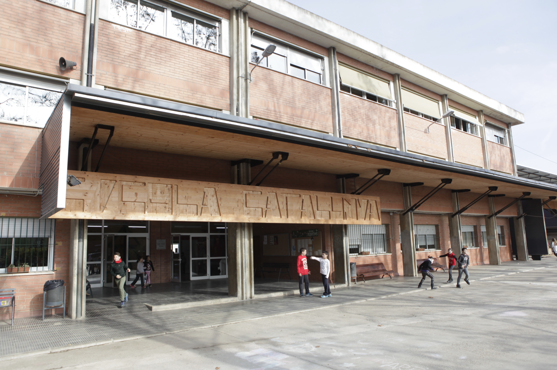 L'accident va tenir lloc a l'Institut Escola Catalunya. FOTO: Arxiu