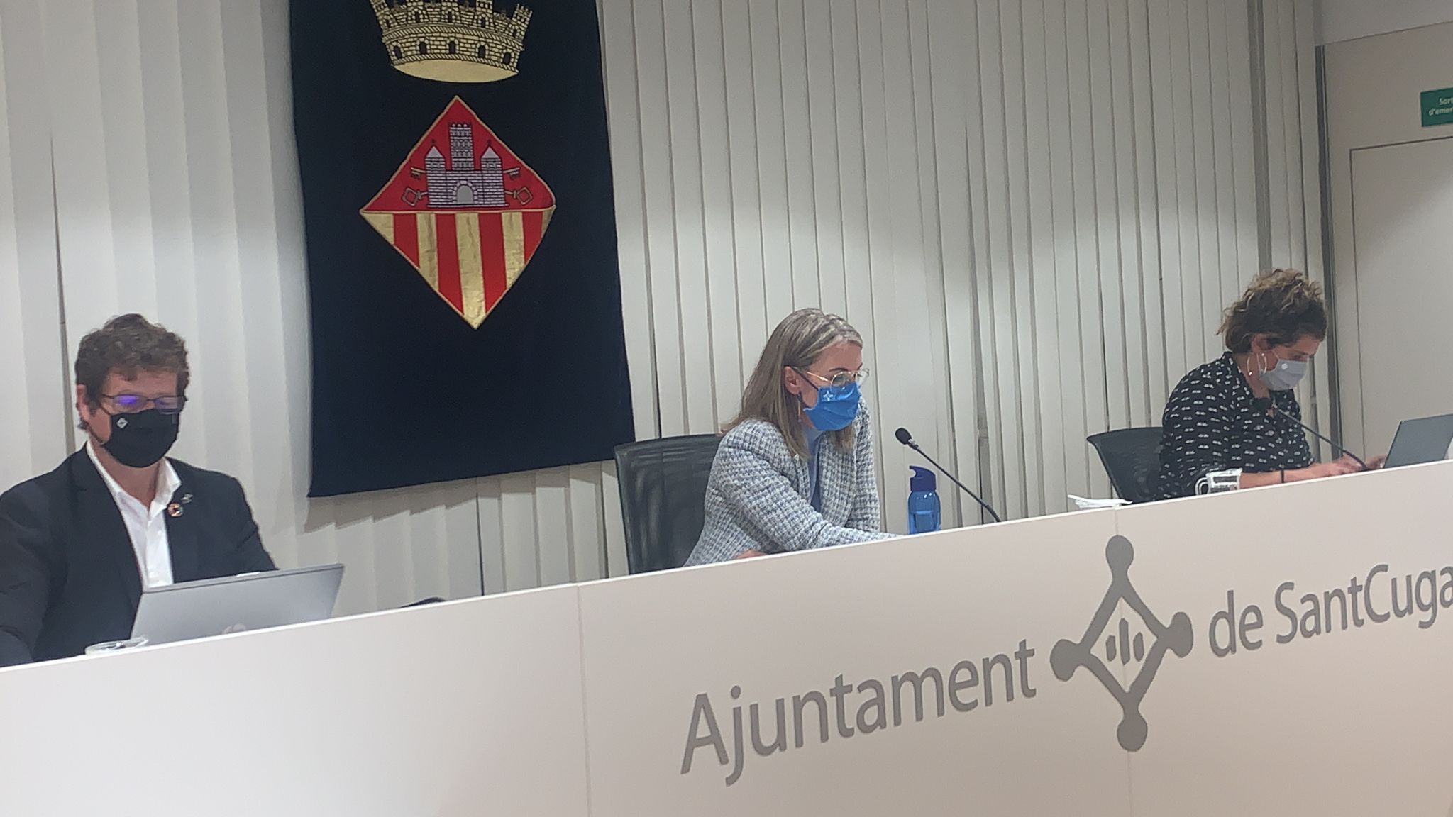 El ple municipal de març serà presencial. FOTO: TOT Sant Cugat