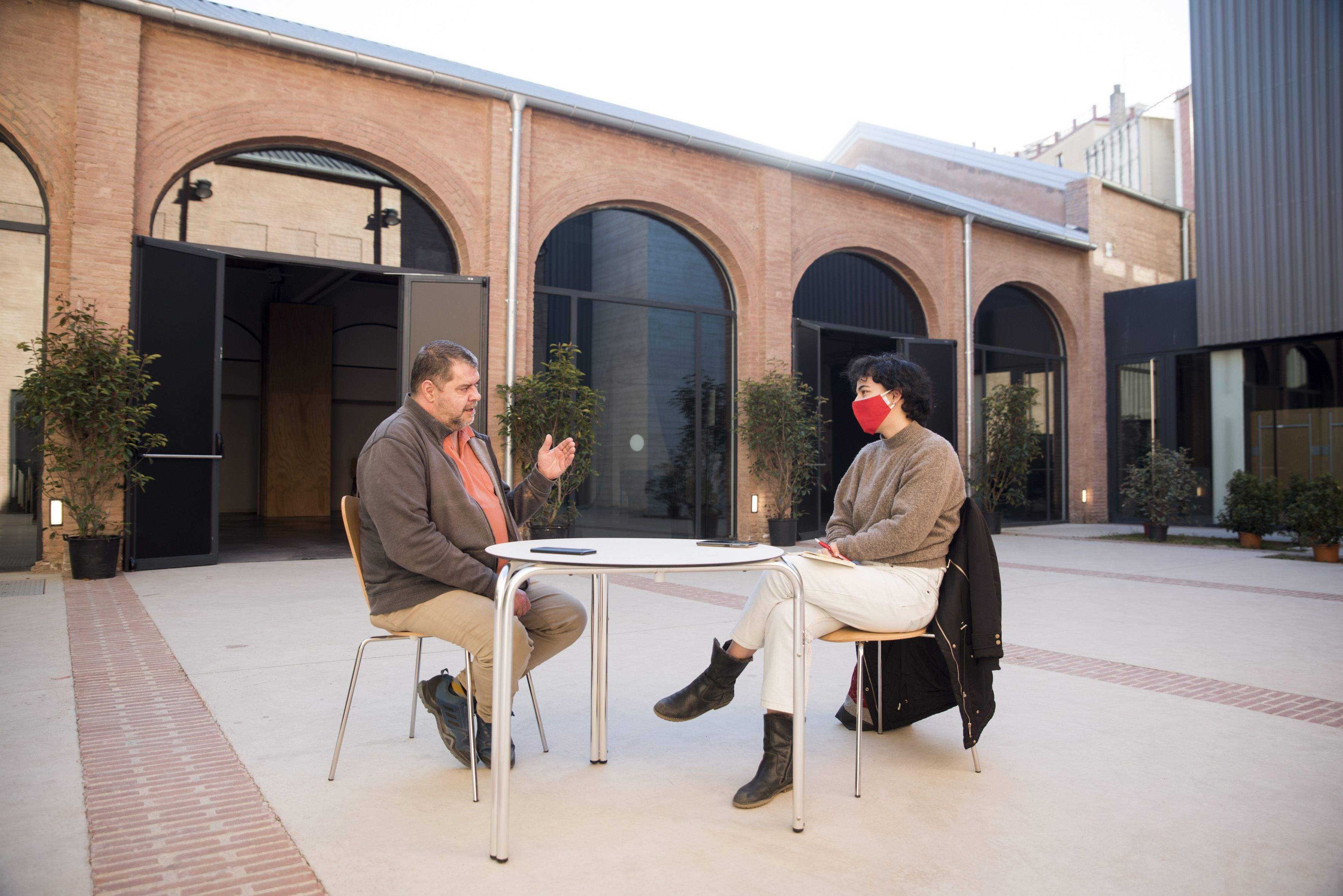 Entrevista amb David Pujol, president de La Unió. FOTO: Bernat Millet