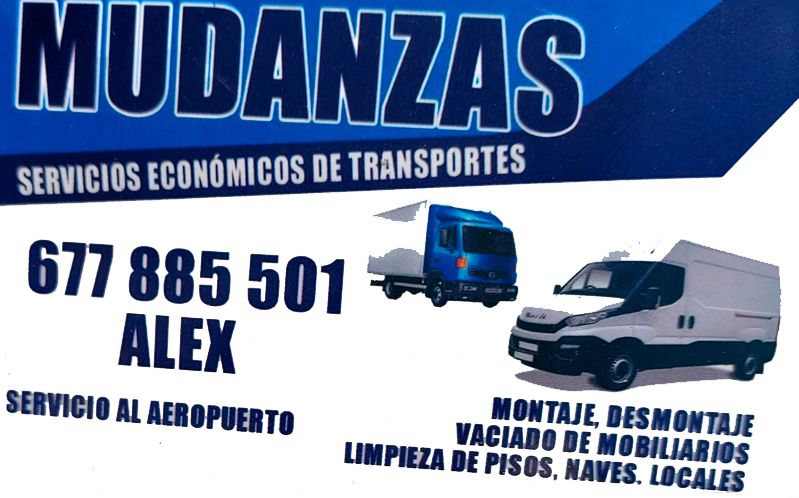 mudanzas servicios economicos transporte logo