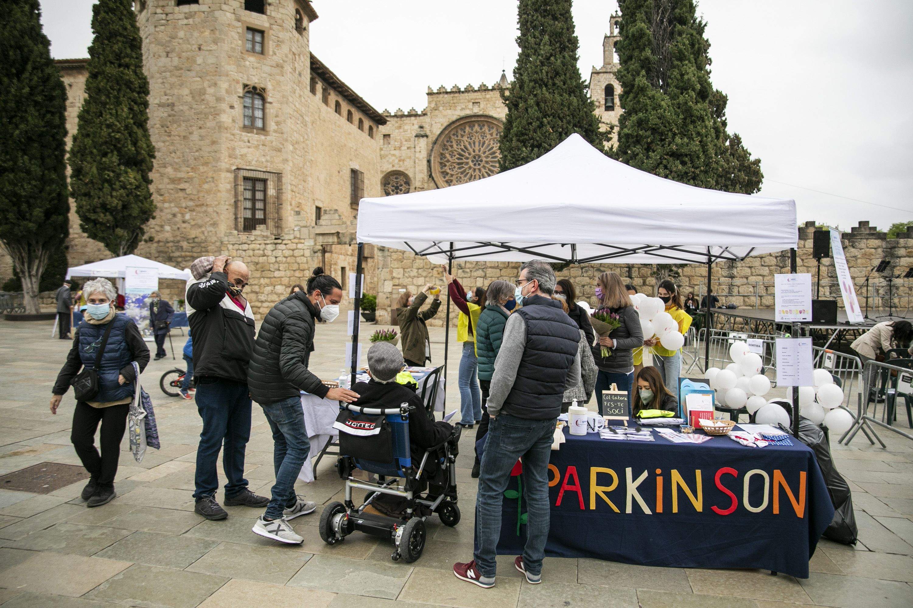 L'Associació Parkinson Sant Cugat ofereix informació, assessoria i ajuda a afectats de Parkinson i familiars FOTO: Cedida