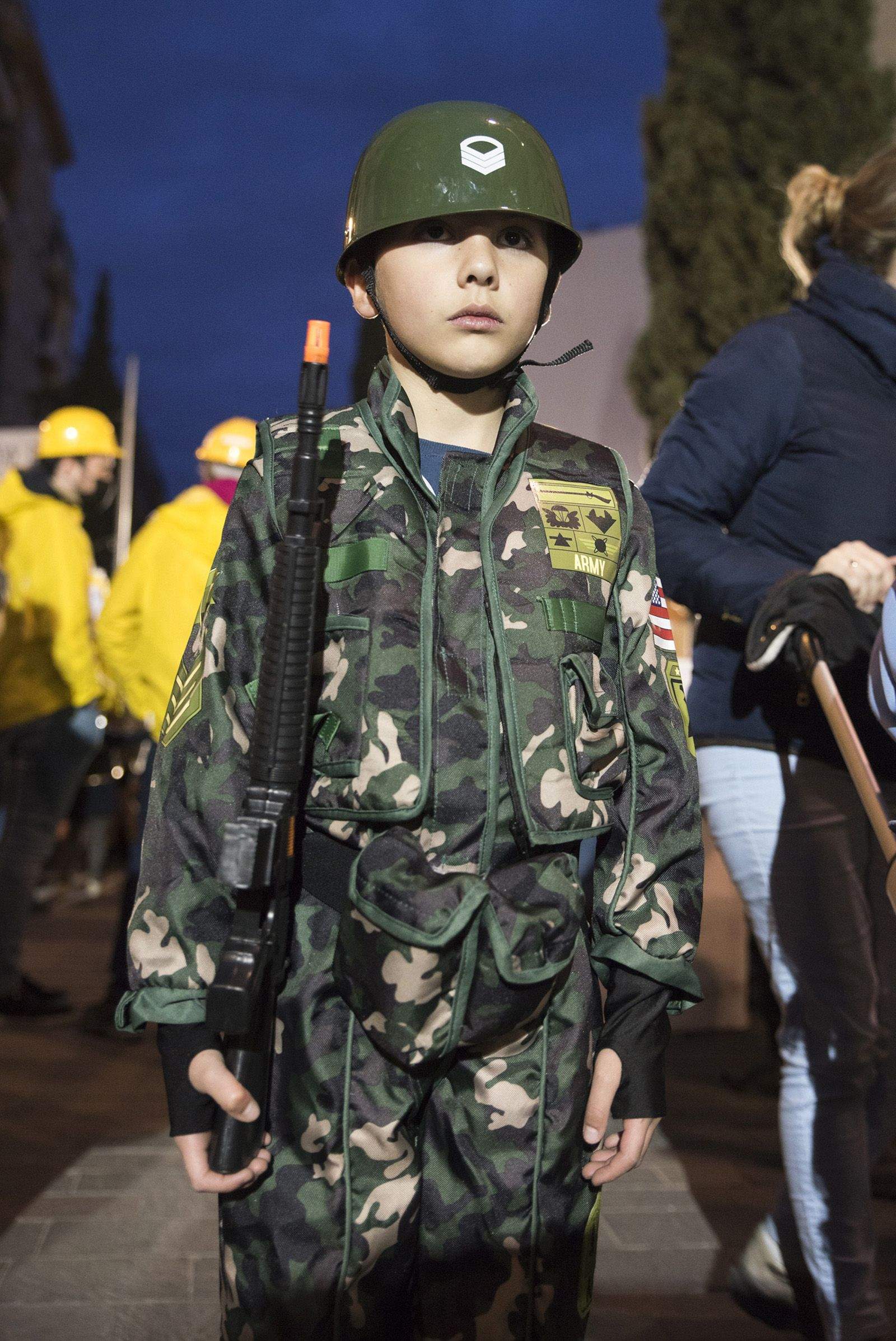 Rua de Comparses de Carnaval. Foto: Bernat Millet.