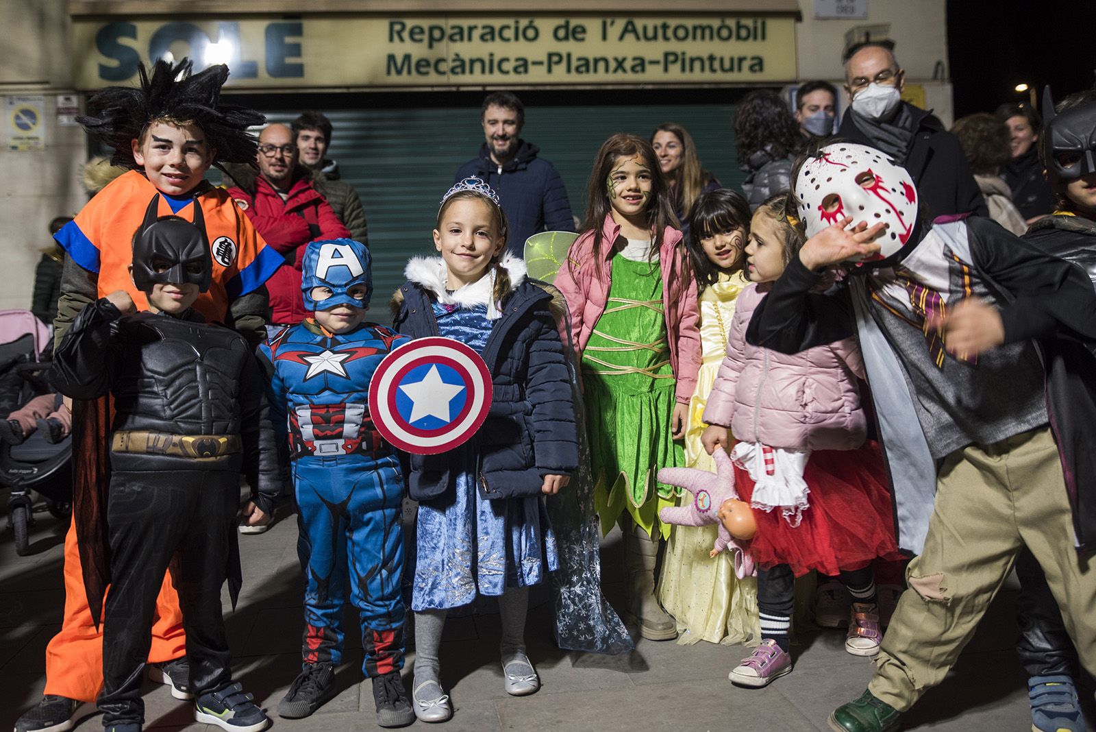 Rua de Comparses de Carnaval. Foto: Bernat Millet.