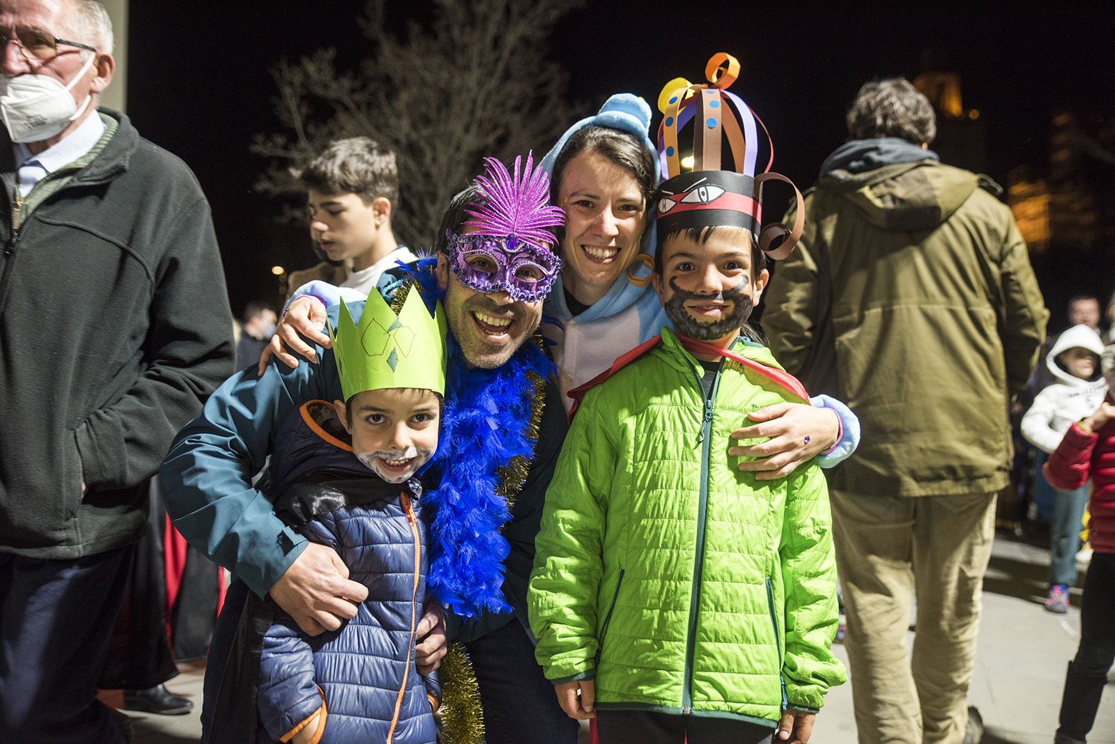 Rua de Comparses de Carnaval. Foto: Bernat Millet.