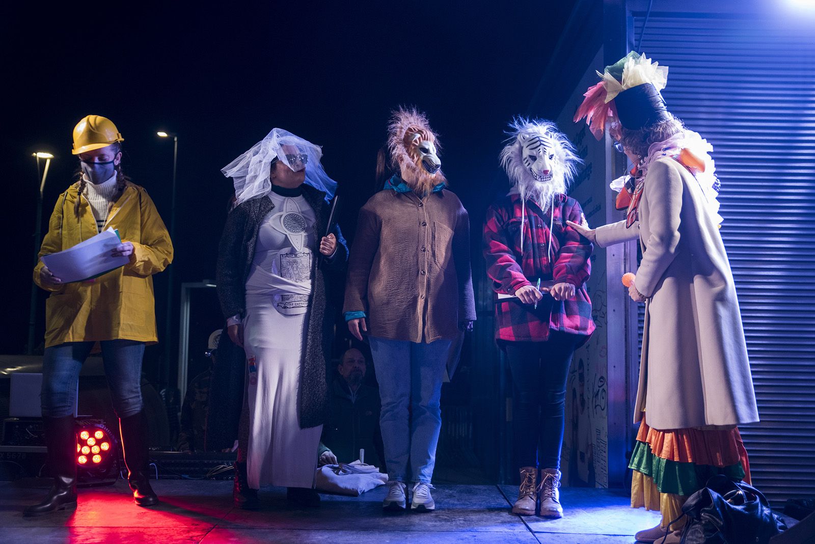 Rua de Comparses de Carnaval. Foto: Bernat Millet.