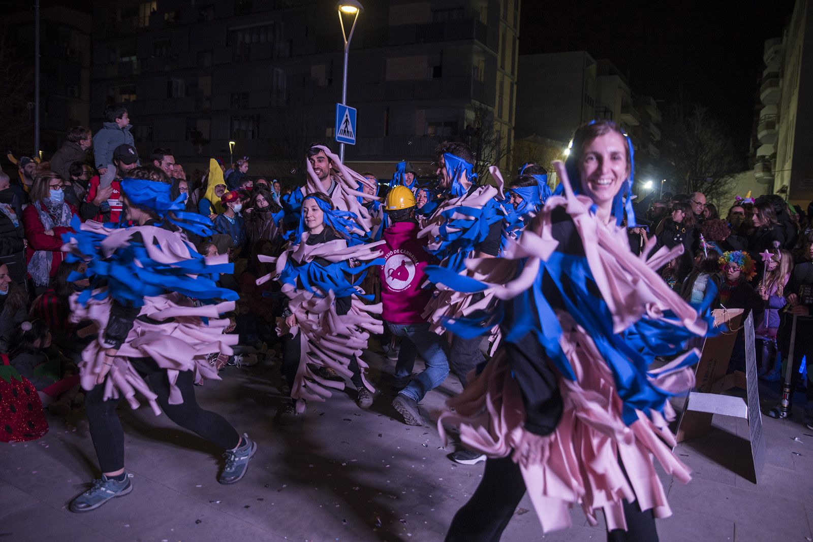 Rua de Comparses de Carnaval. Foto: Bernat Millet.