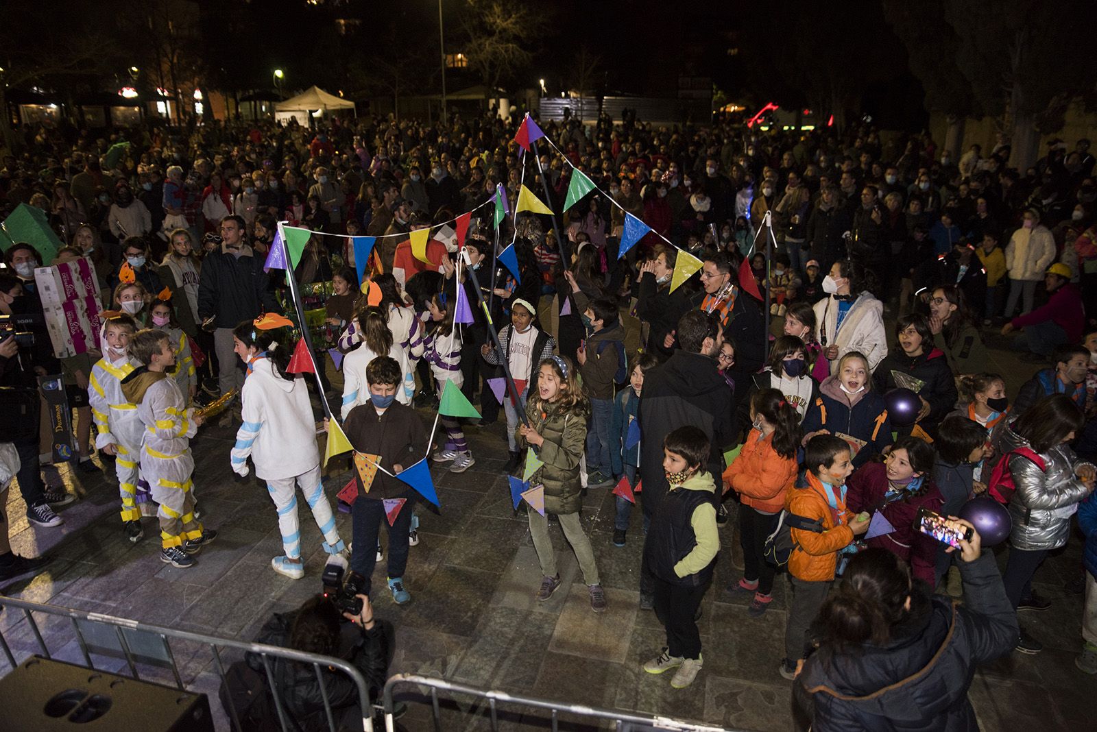 Comparses de Carnaval. Foto: Bernat Millet.
