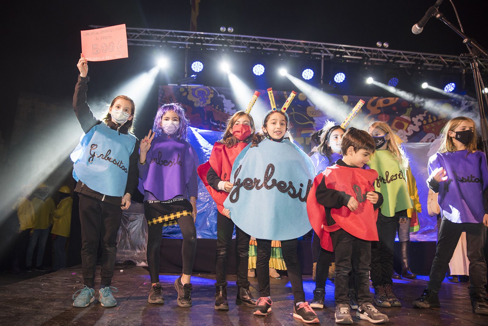 Entrega de premis de les millors Comparses de Carnaval. Foto: Bernat Millet.