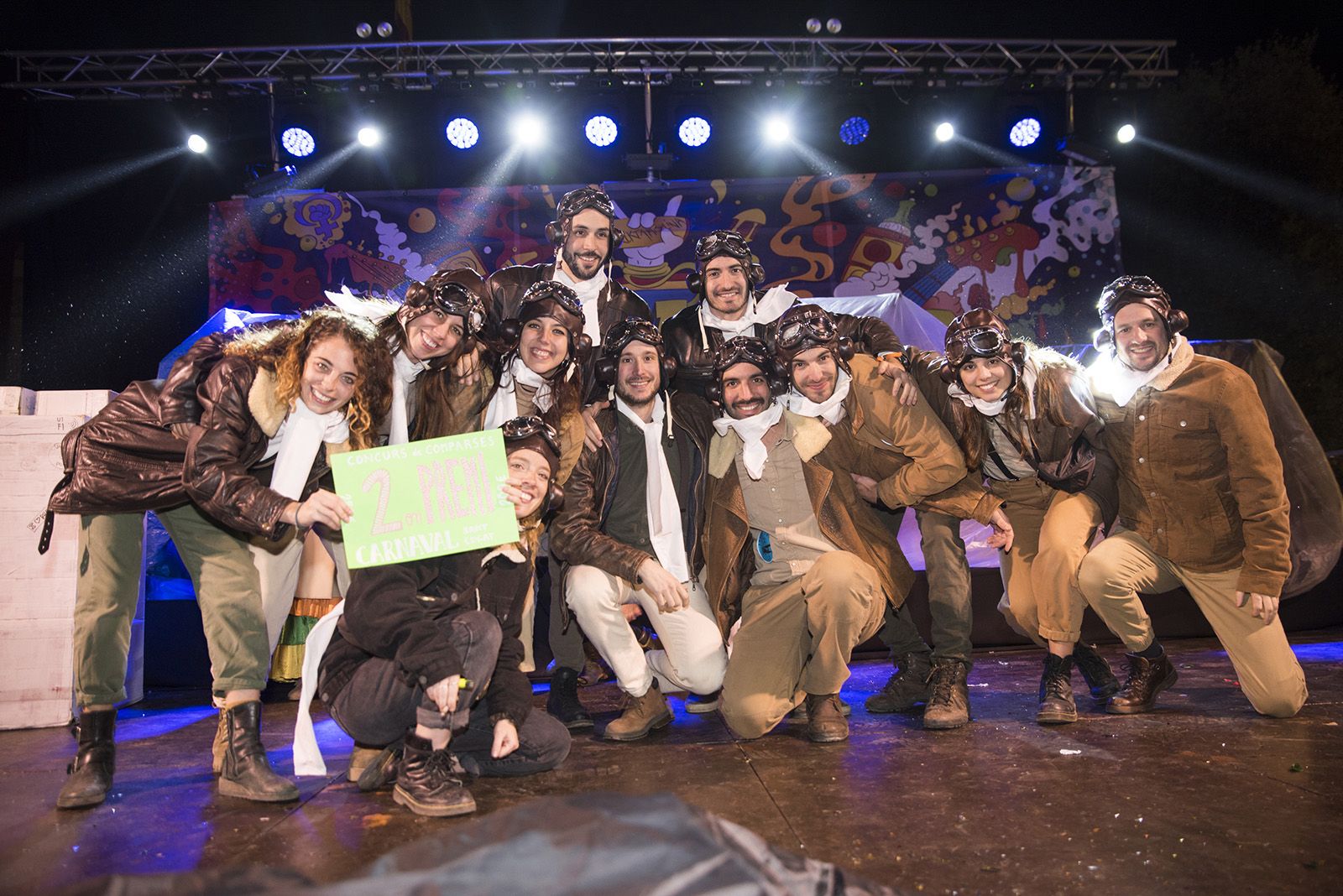 Entrega de premis de les millors Comparses de Carnaval. Foto: Bernat Millet.