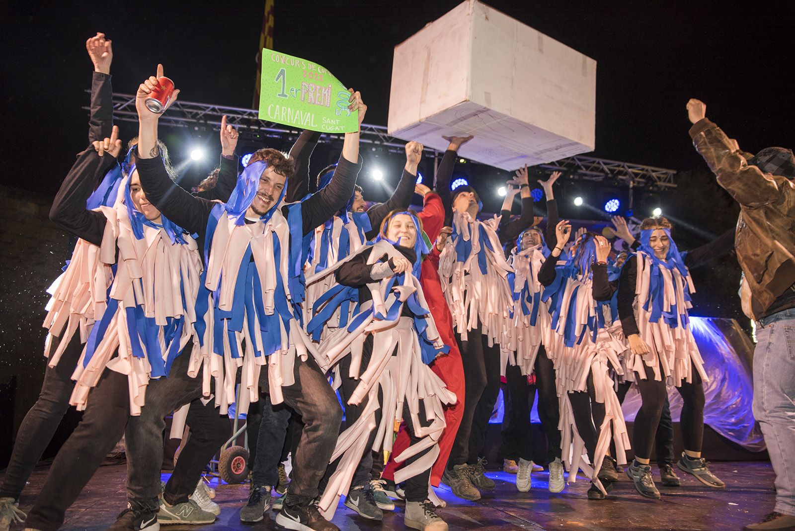 Entrega de premis de les millors Comparses de Carnaval. Foto: Bernat Millet.