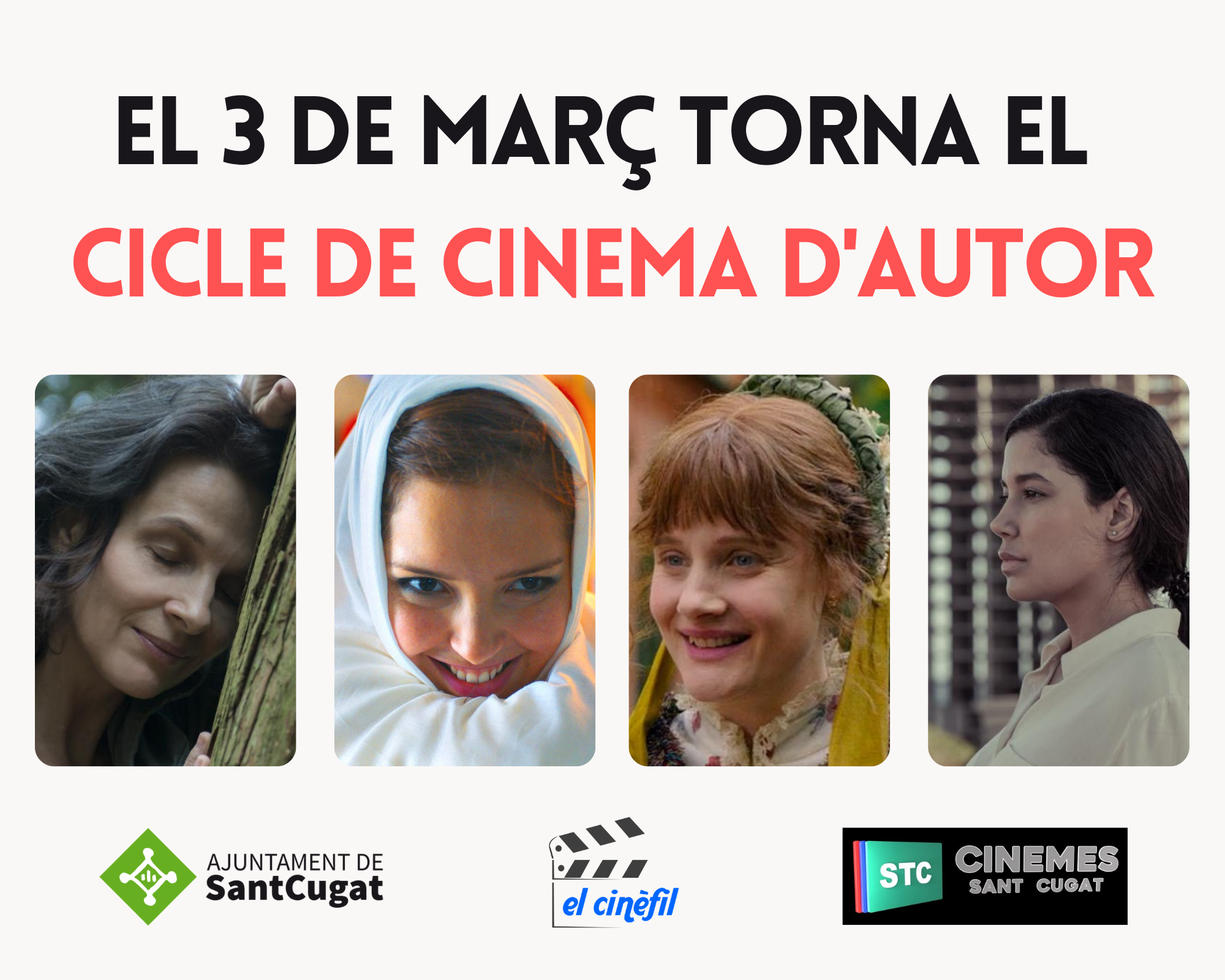 Cinema d'autor a Sant Cugat. FOTO: Ajuntament