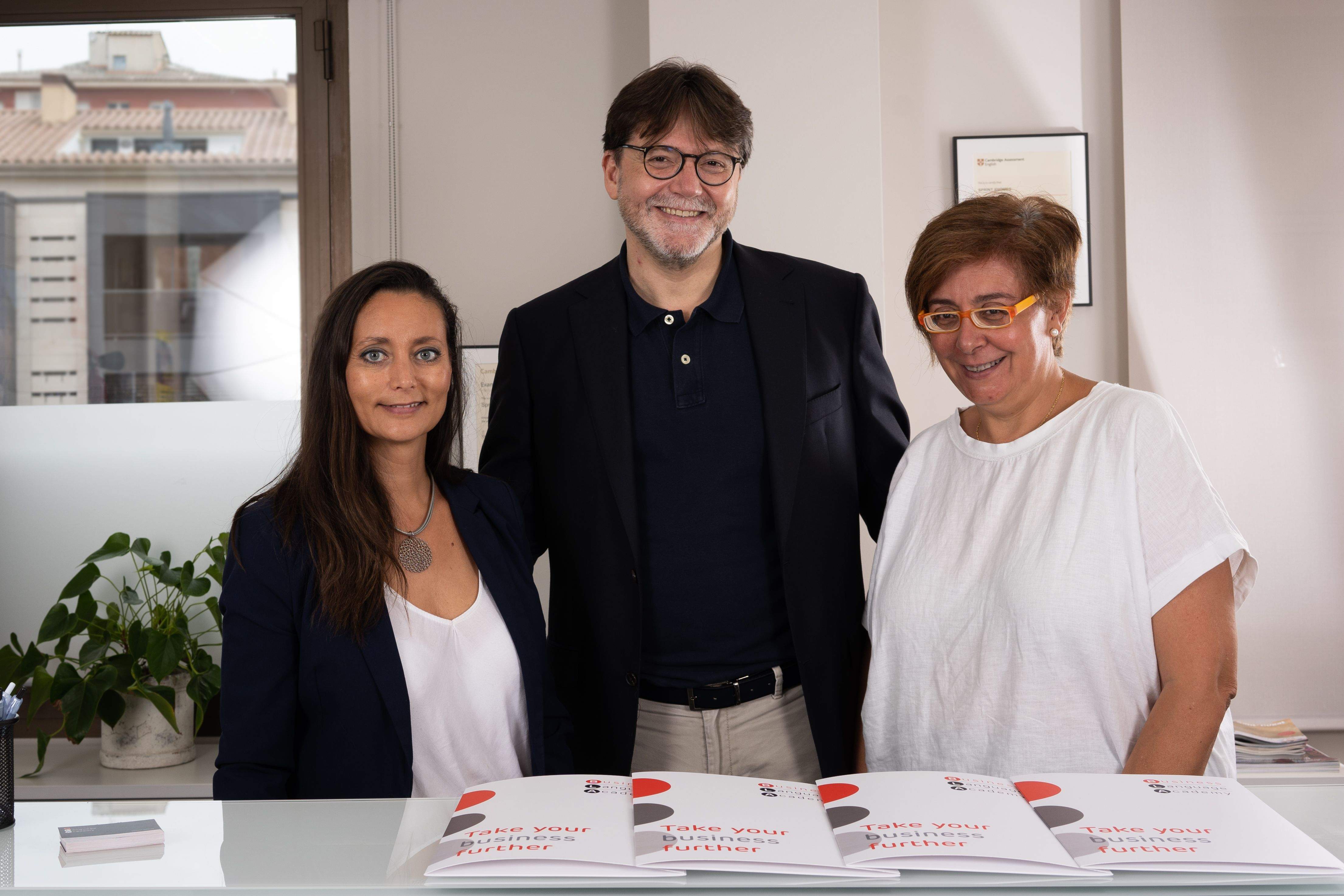 Part de l’equip de la Business Language Academy FOTO: Cedida